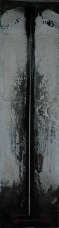 96-06, 88x23x5cm, 鐵, 1996