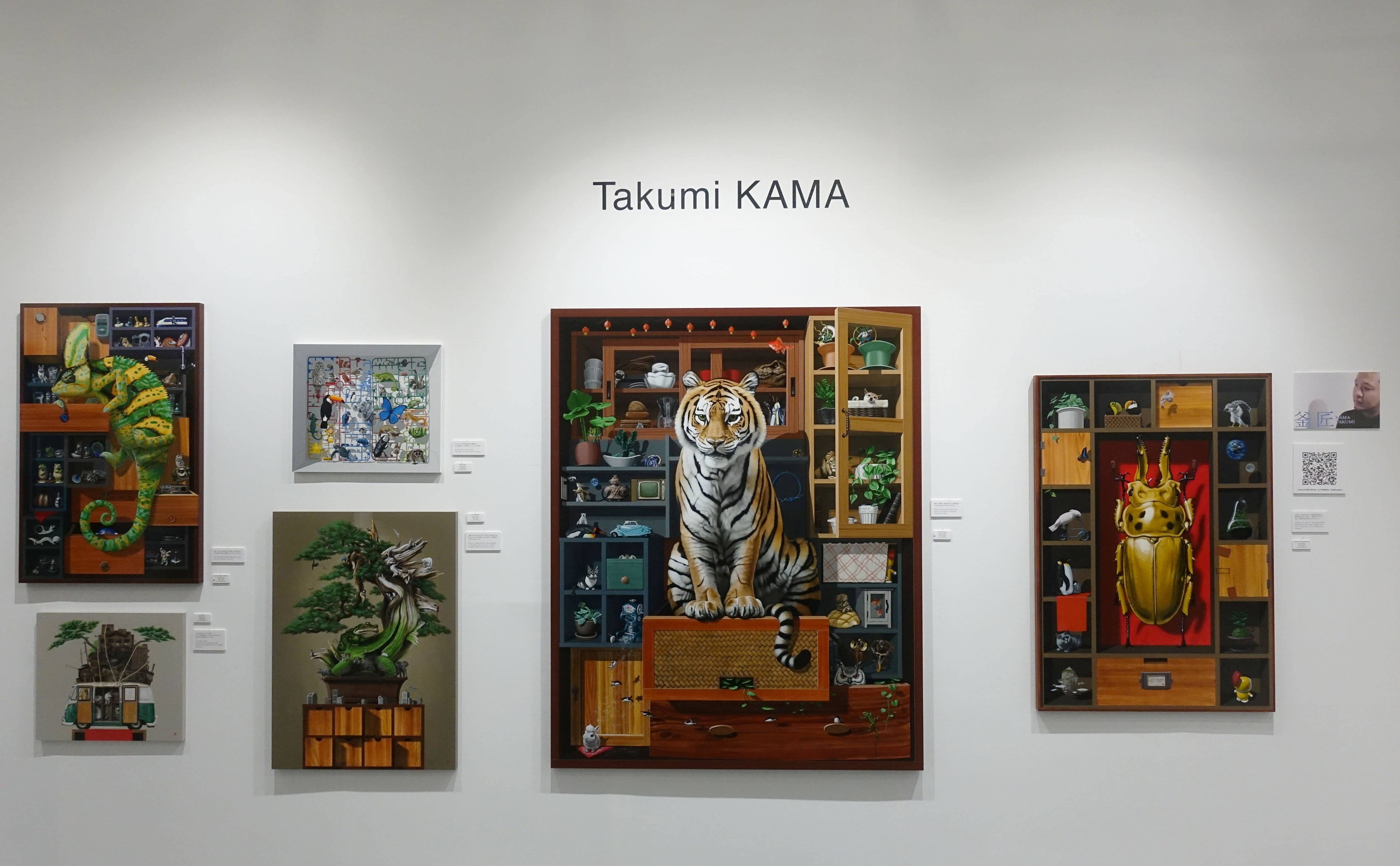 COMBINE / BAMI gallery-Takumi KAMA系列作品。