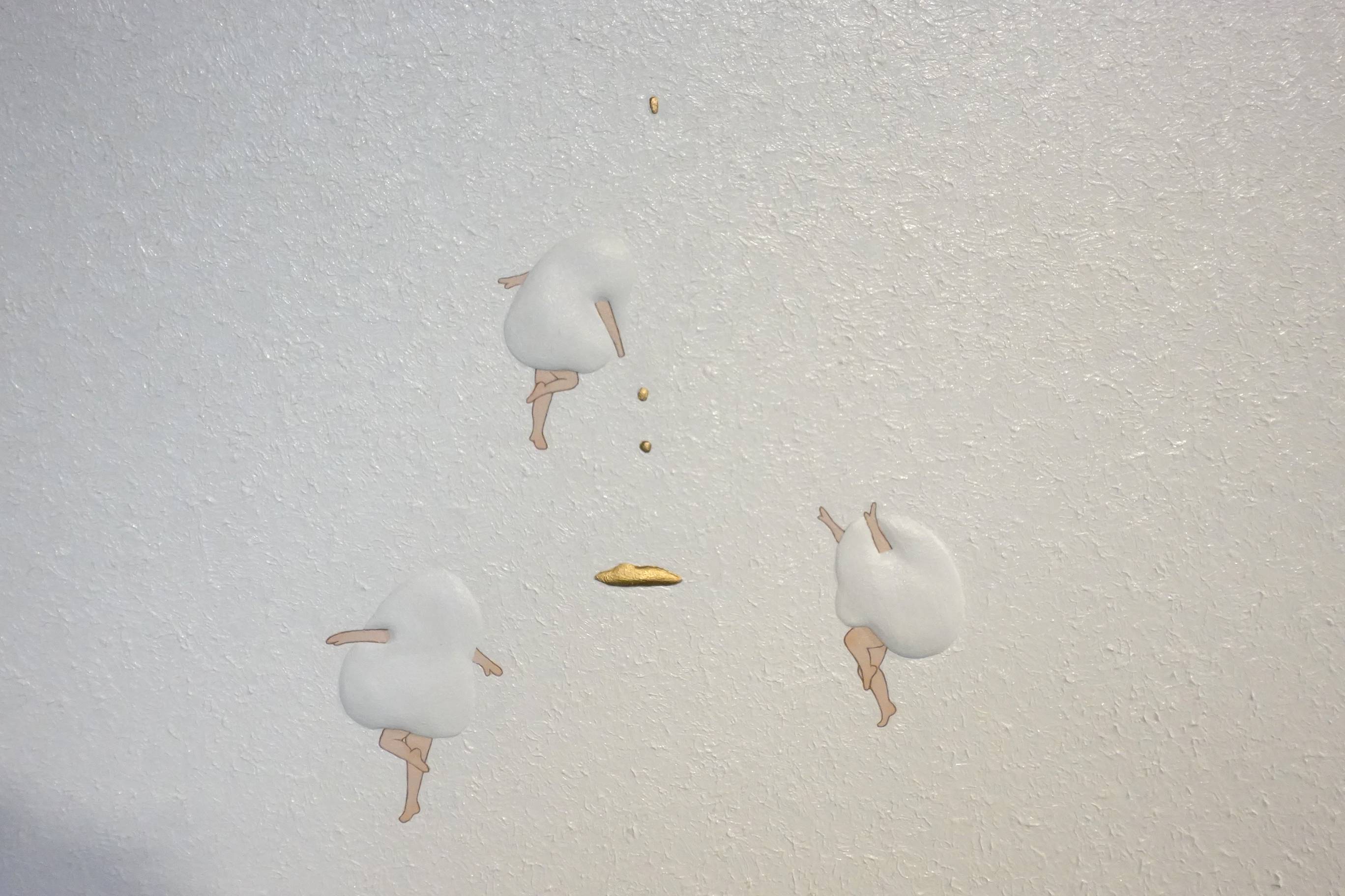 小澤香奈子作品《那天我打翻碎掉的餅乾2》。