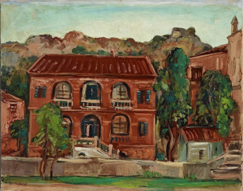 楊三郎｜廈門｜1944｜油彩｜73x91cm