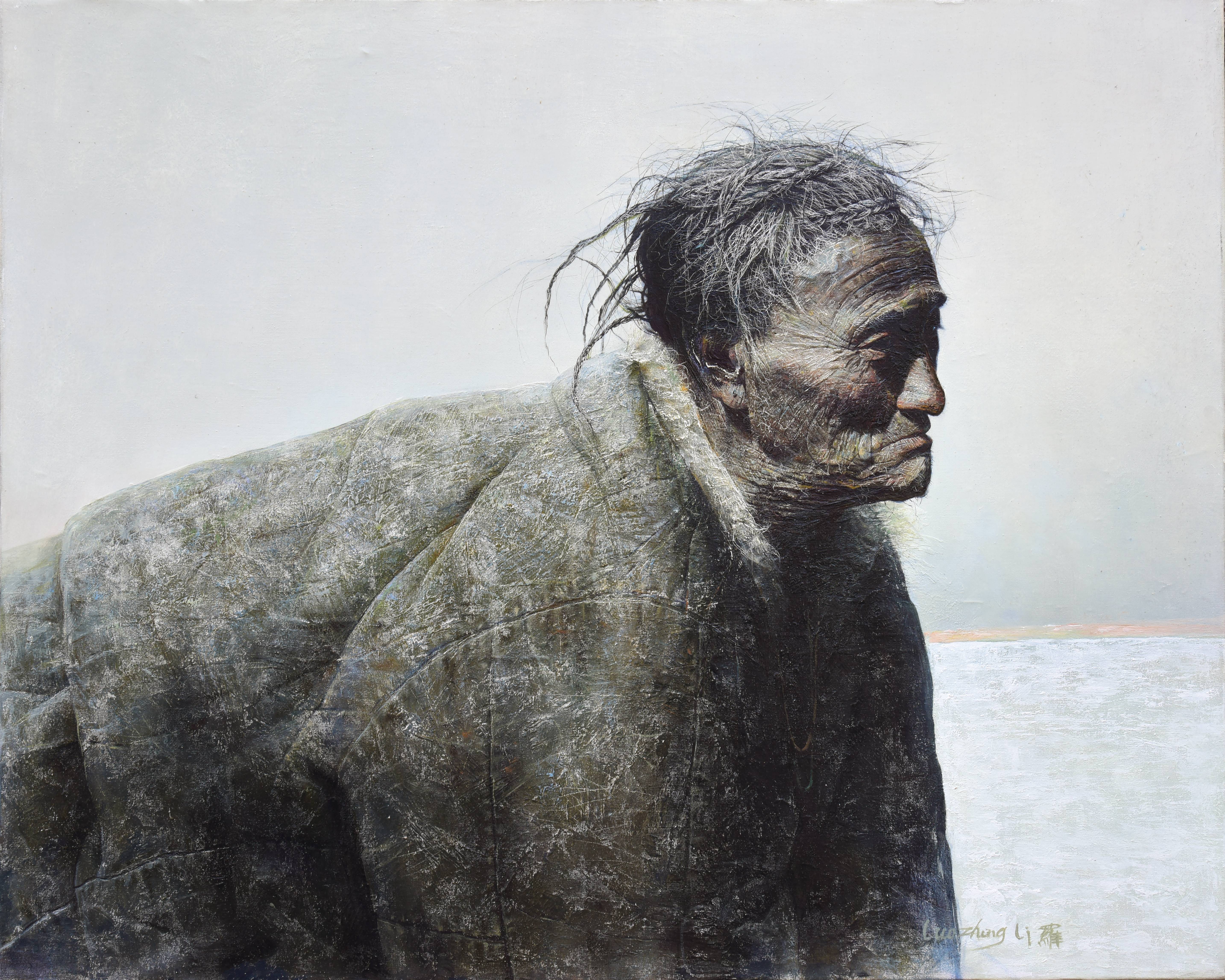 羅中立｜朝聖者｜1990｜油彩｜64x80cm