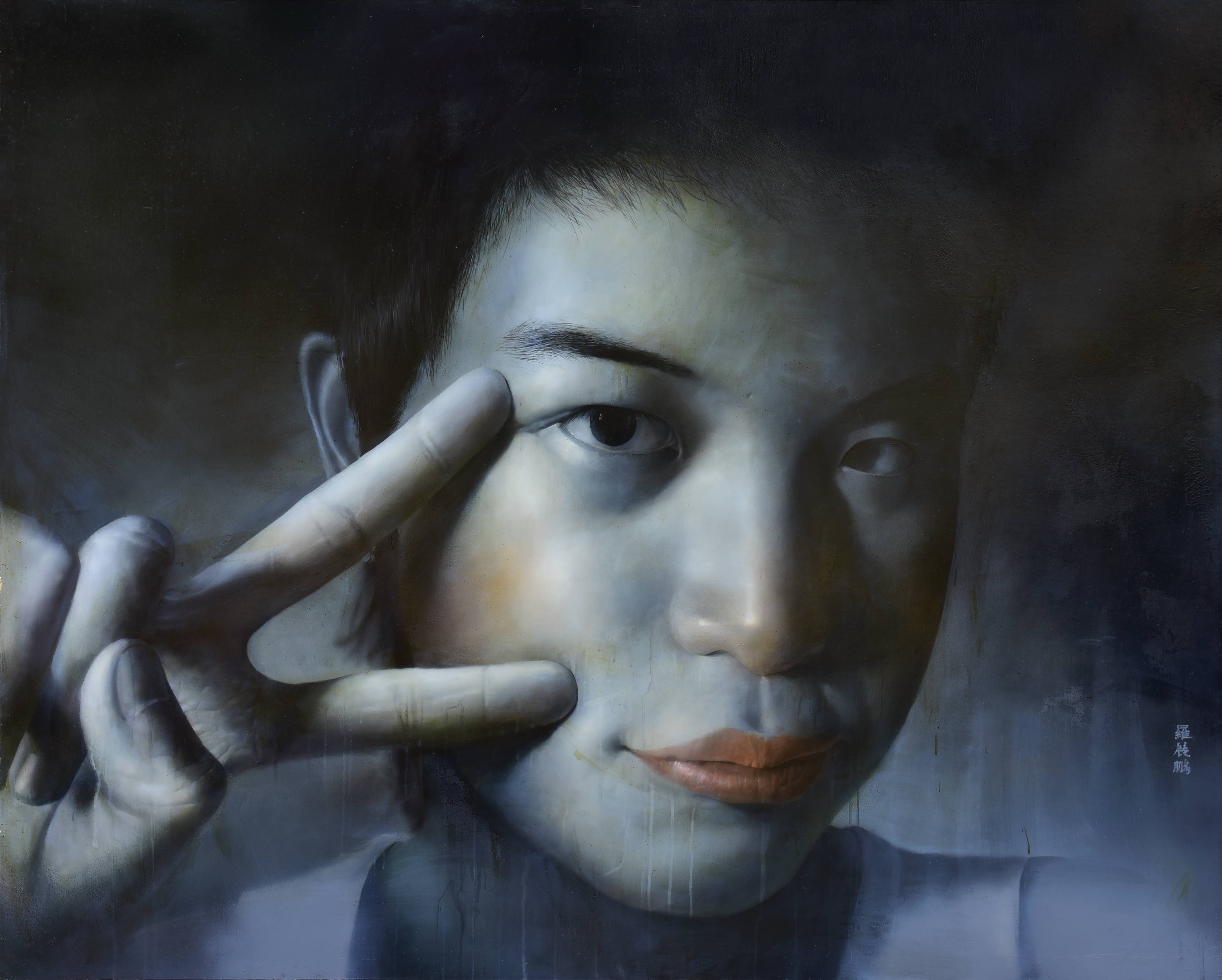 羅展鵬｜草莓族青春日誌1｜2006｜油彩｜120x162cm