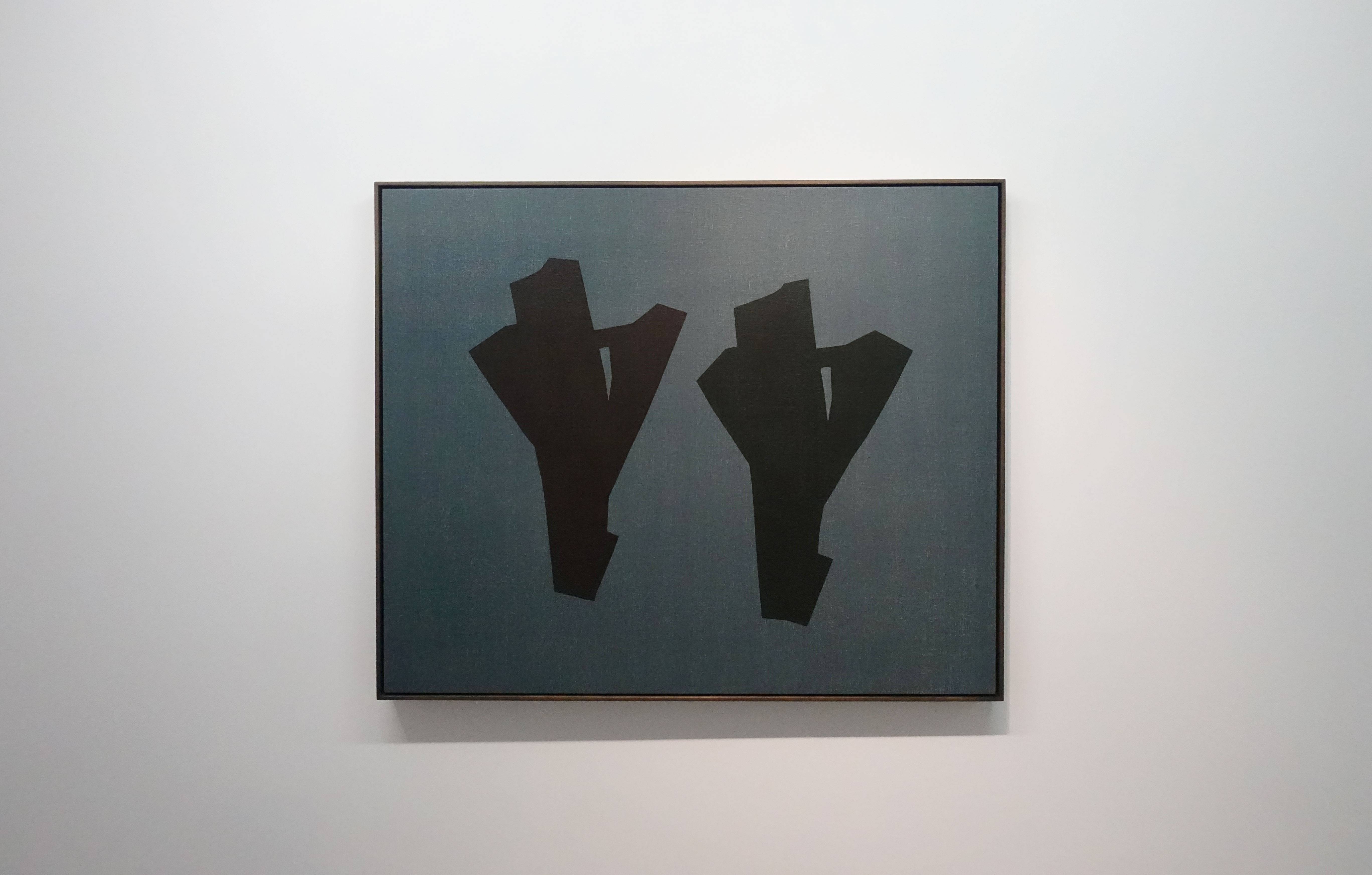 吳東龍，《Symbol-114》，2018，122x148cm，油彩畫布版。