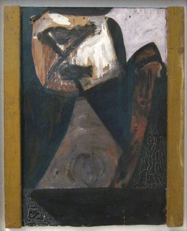 Robert Motherwell ，Ulysses，oil painting，1947。圖/取自wikipedia