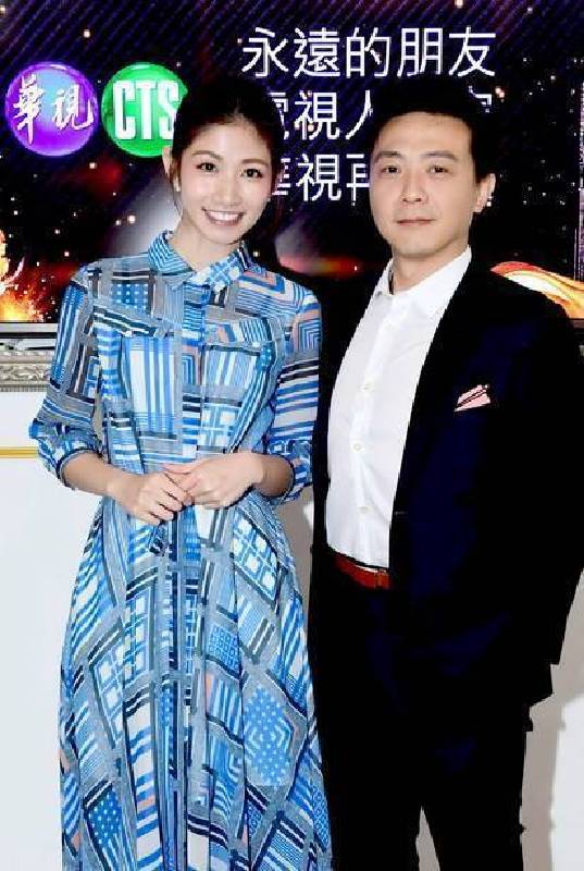 華視金選劇場《寸尺》女主角李千那與廖峻兒子廖錦德代表出席發表會