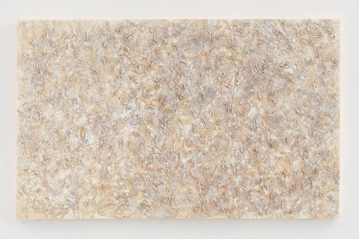 蔣友梅，Chiang Yomei  聚散離合，The Intrinsic Nature of Being，2018，油彩、複合媒材、畫布，Oil and mixed media on canvas，100 × 162 cm