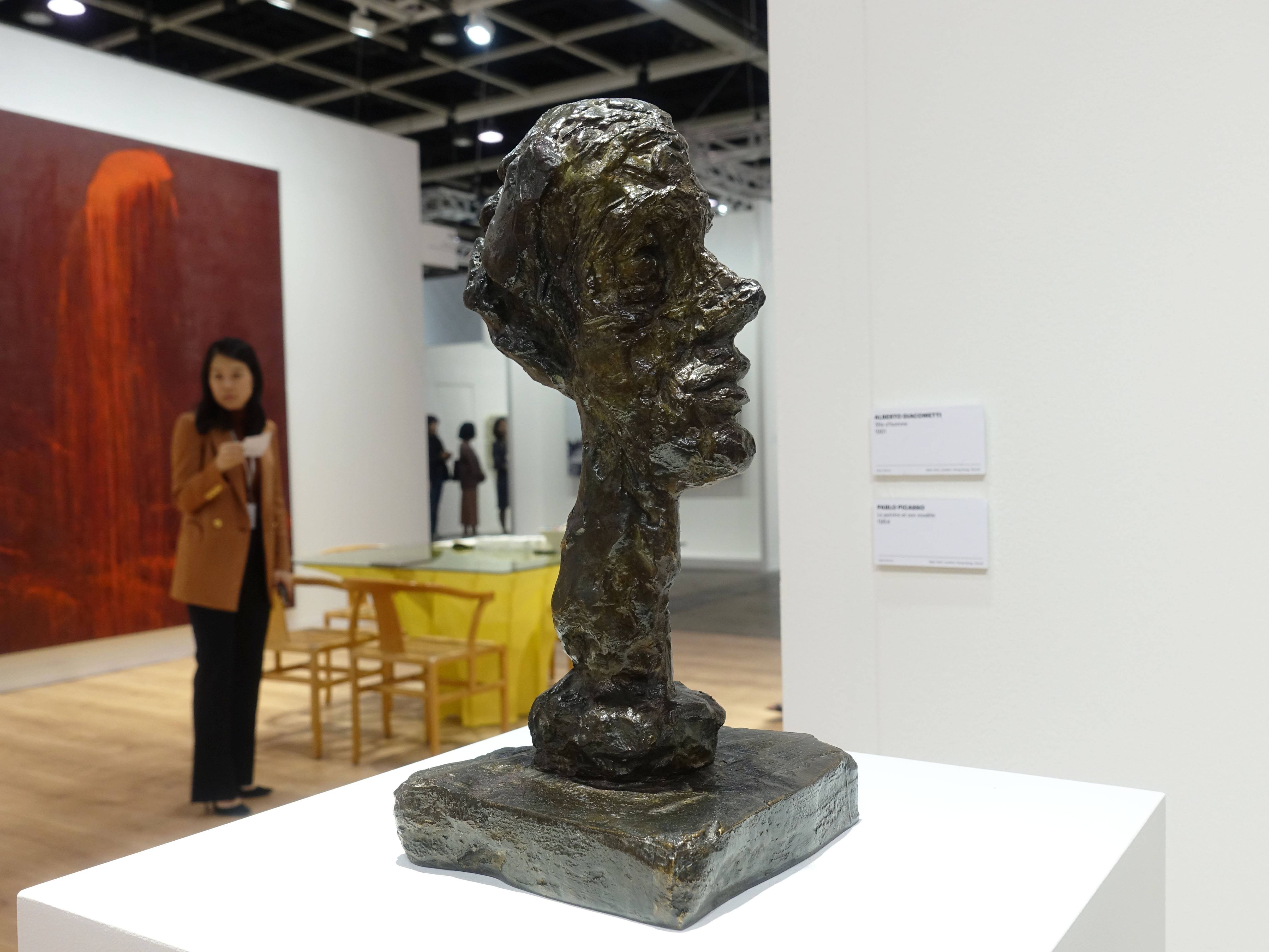 Lévy Gorvy畫廊展出藝術家Alberto Giacometti作品。
