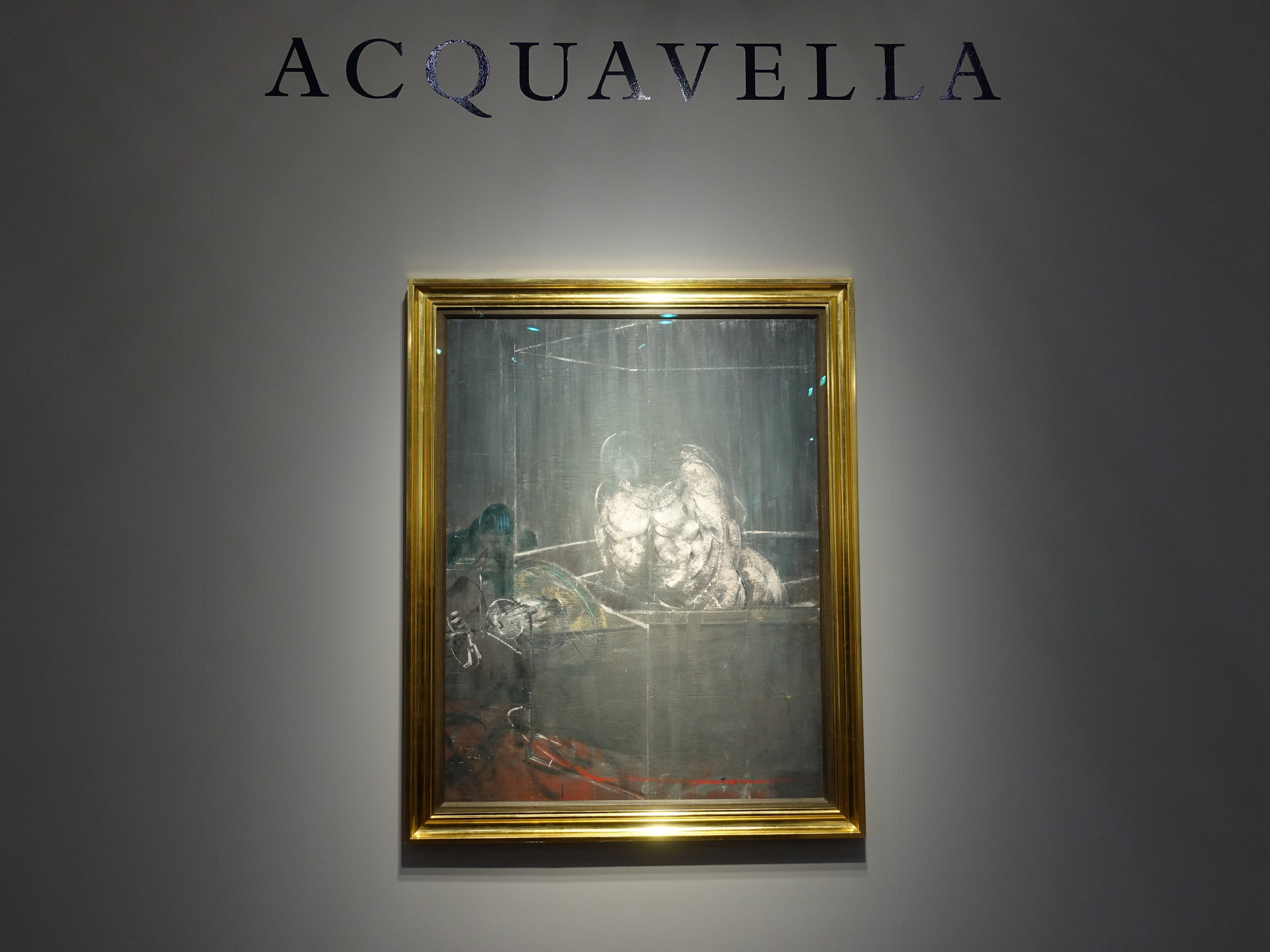 Acquavella Galleries 展出藝術家法蘭西斯培根作品。