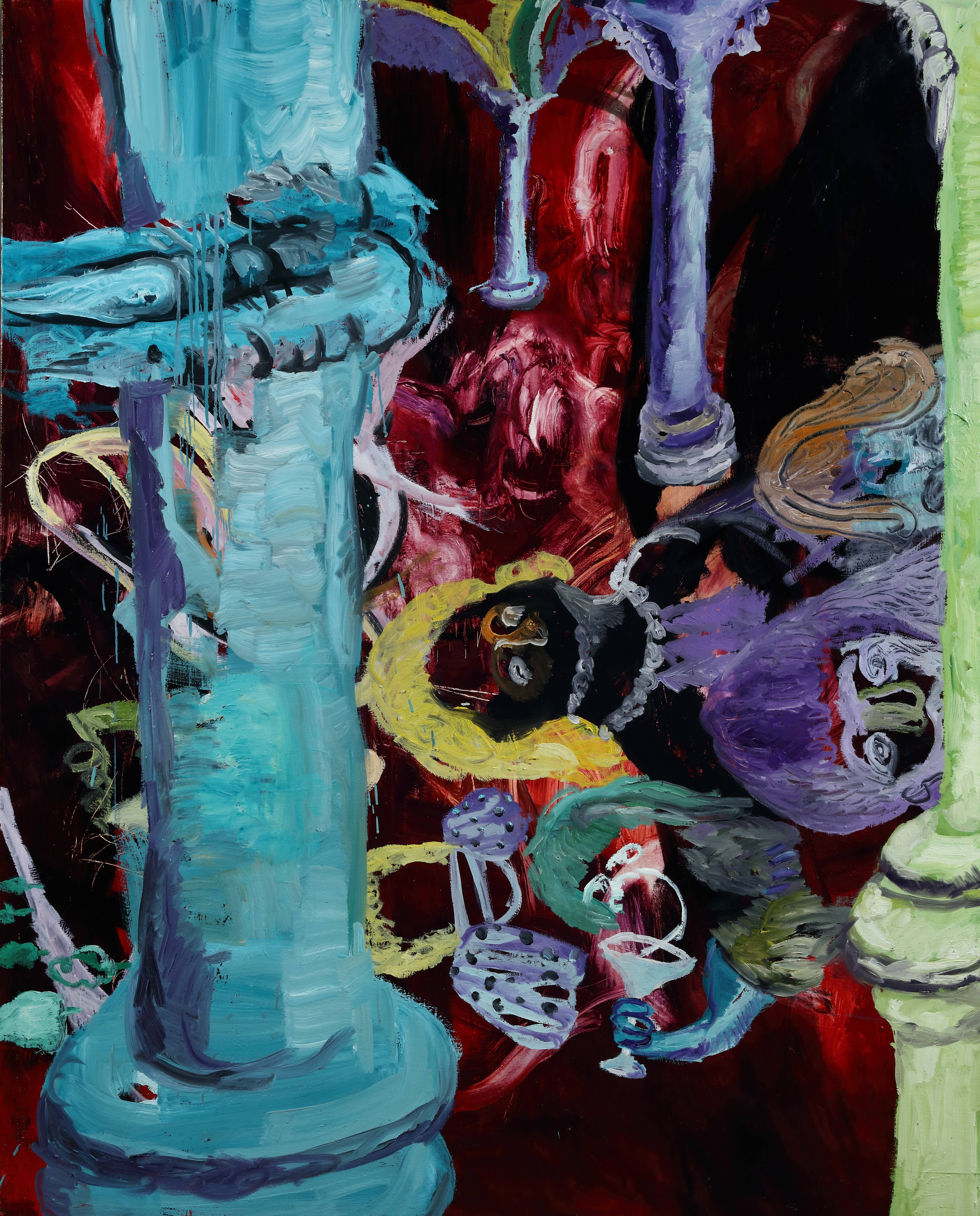 常陵｜羅馬柱廳｜2016｜油彩｜ 162x130cm