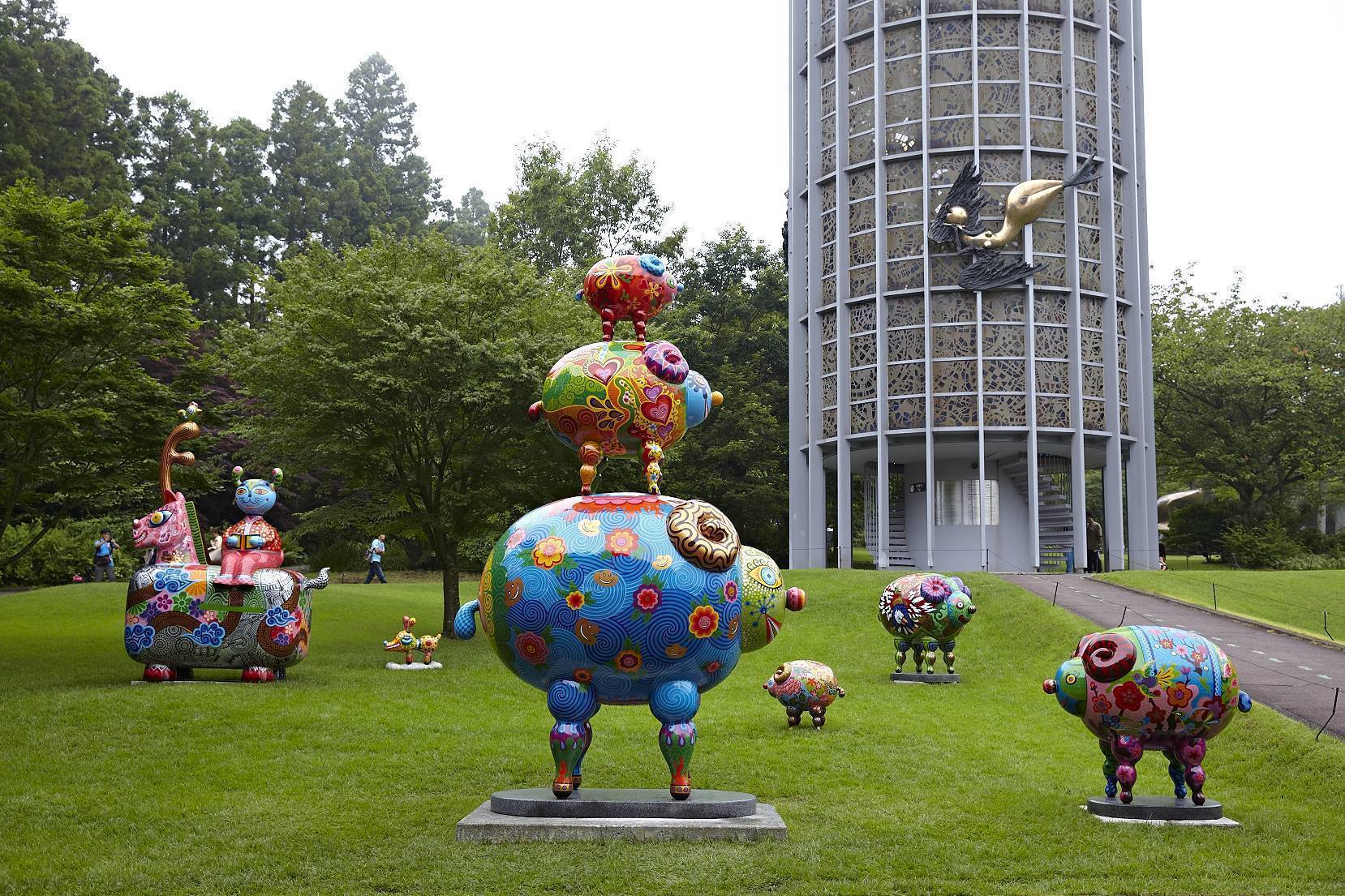 雕刻之森戶外展覽現場