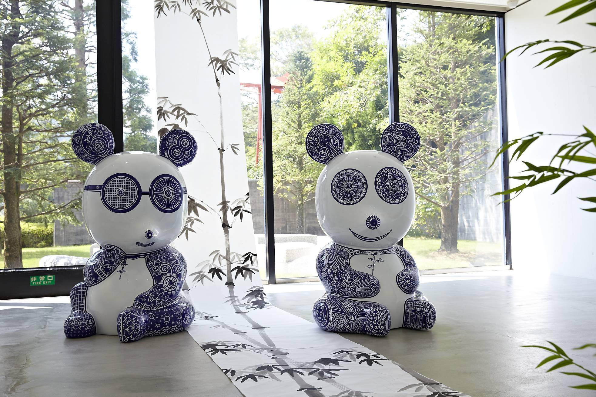 「團團圓圓」於展覽現場