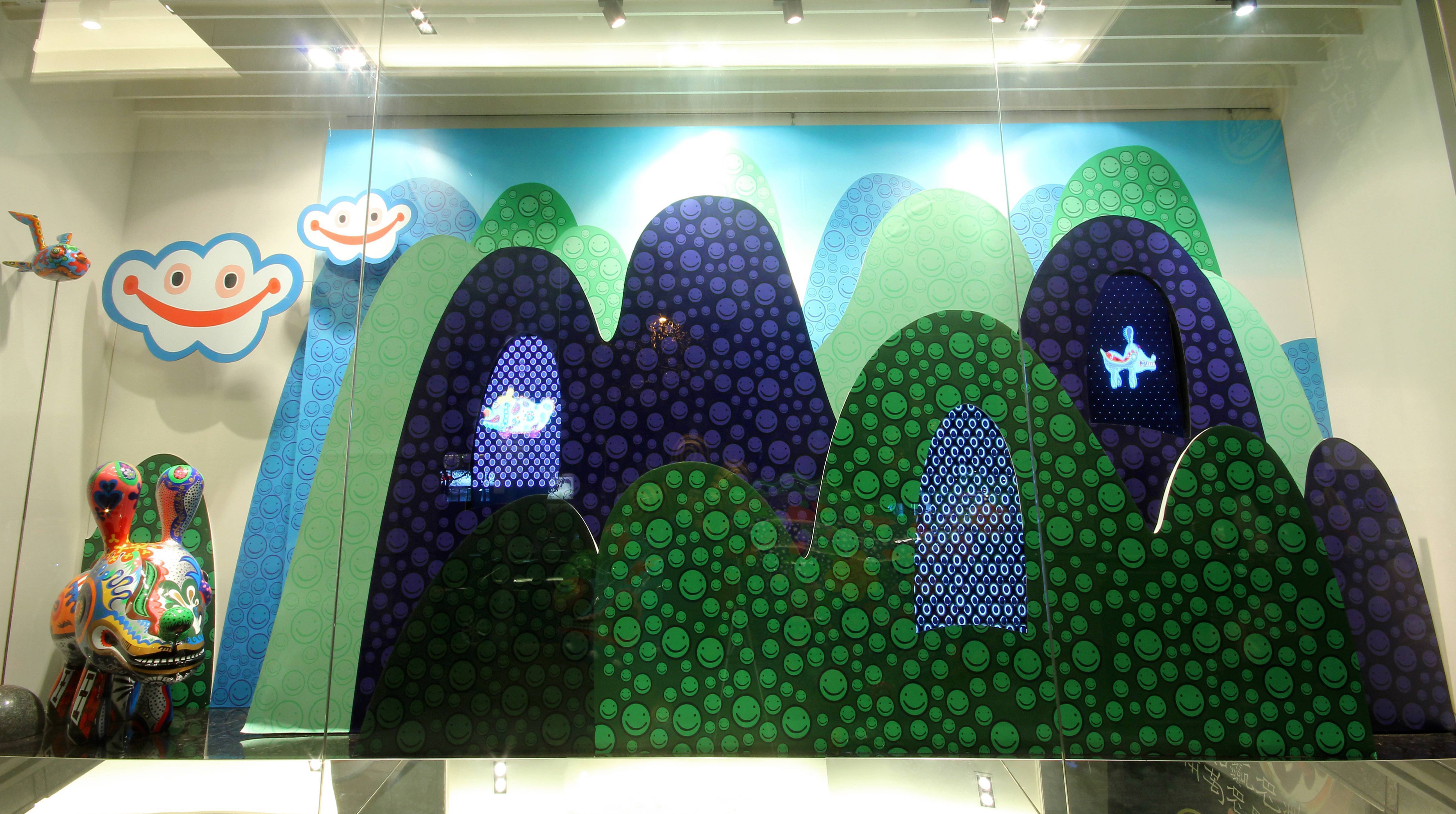 洪易2011個展「生藝興隆」現場。