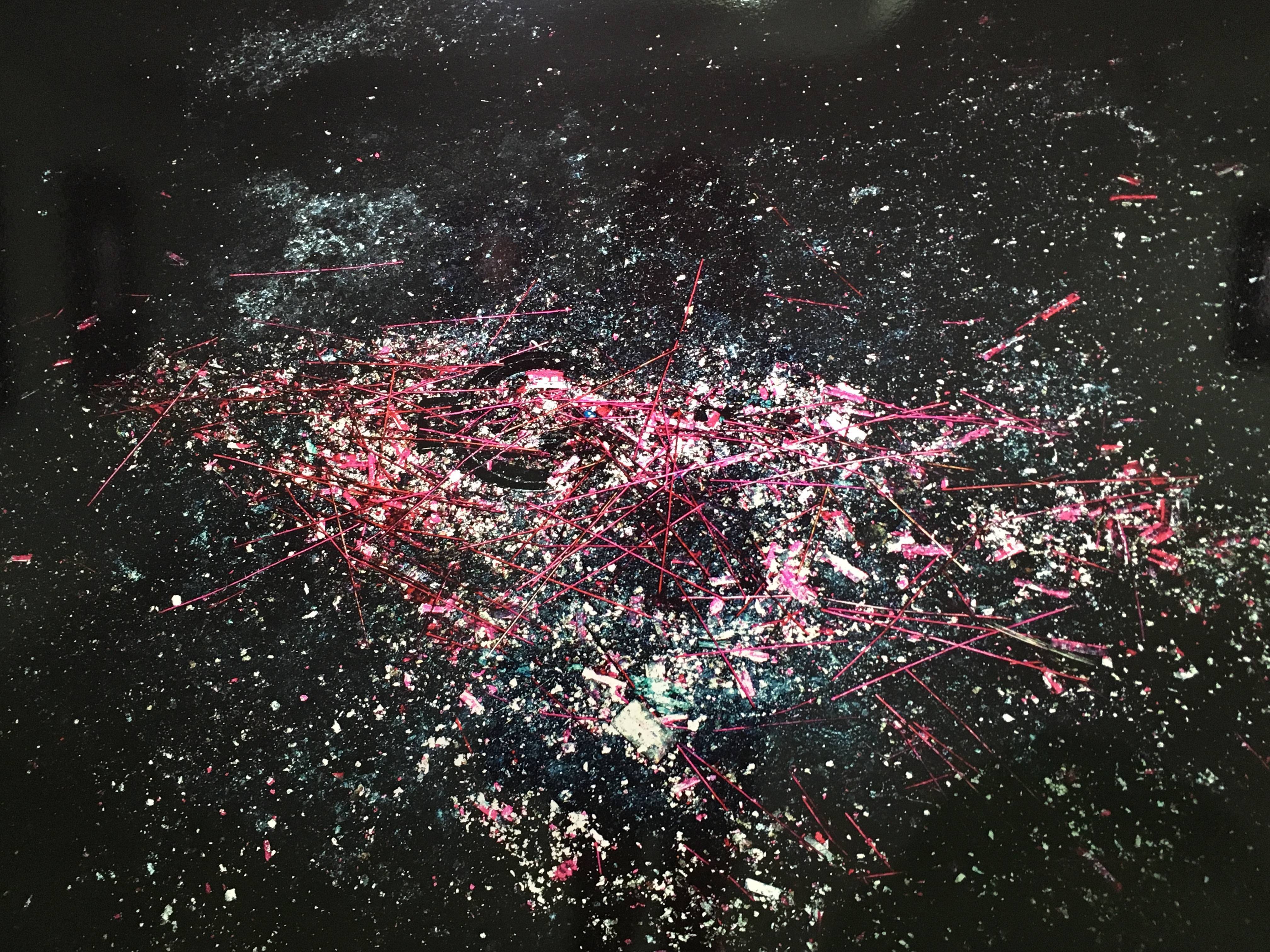 陳伯義，《食砲人 - XXI》細節，122 x 98 cm，雷射輸出彩色銀鹽相紙，1/8，2012。