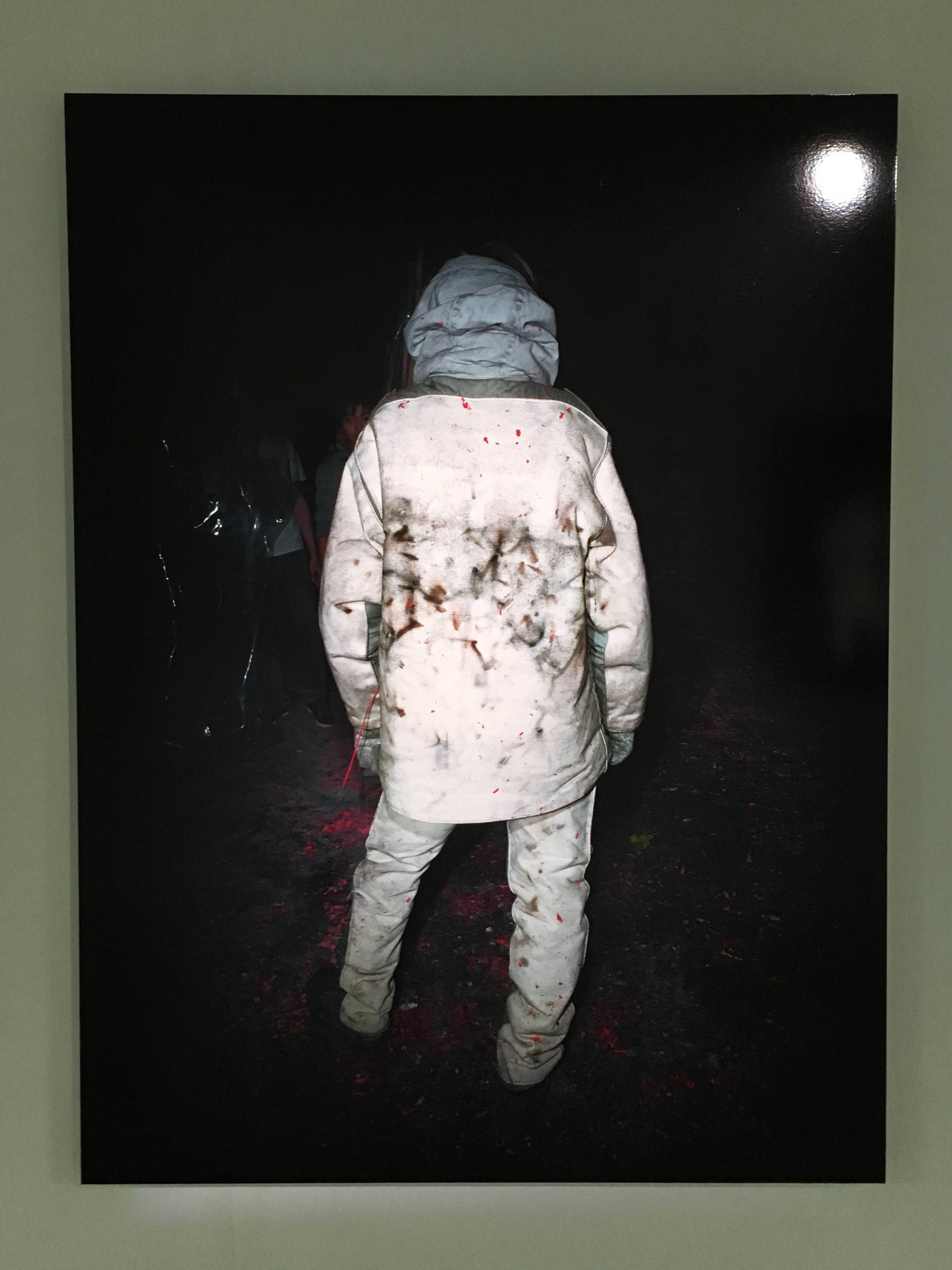 陳伯義，《食砲人 - IV》，75 x 100 cm，雷射輸出彩色銀鹽相紙，1/8，2012。