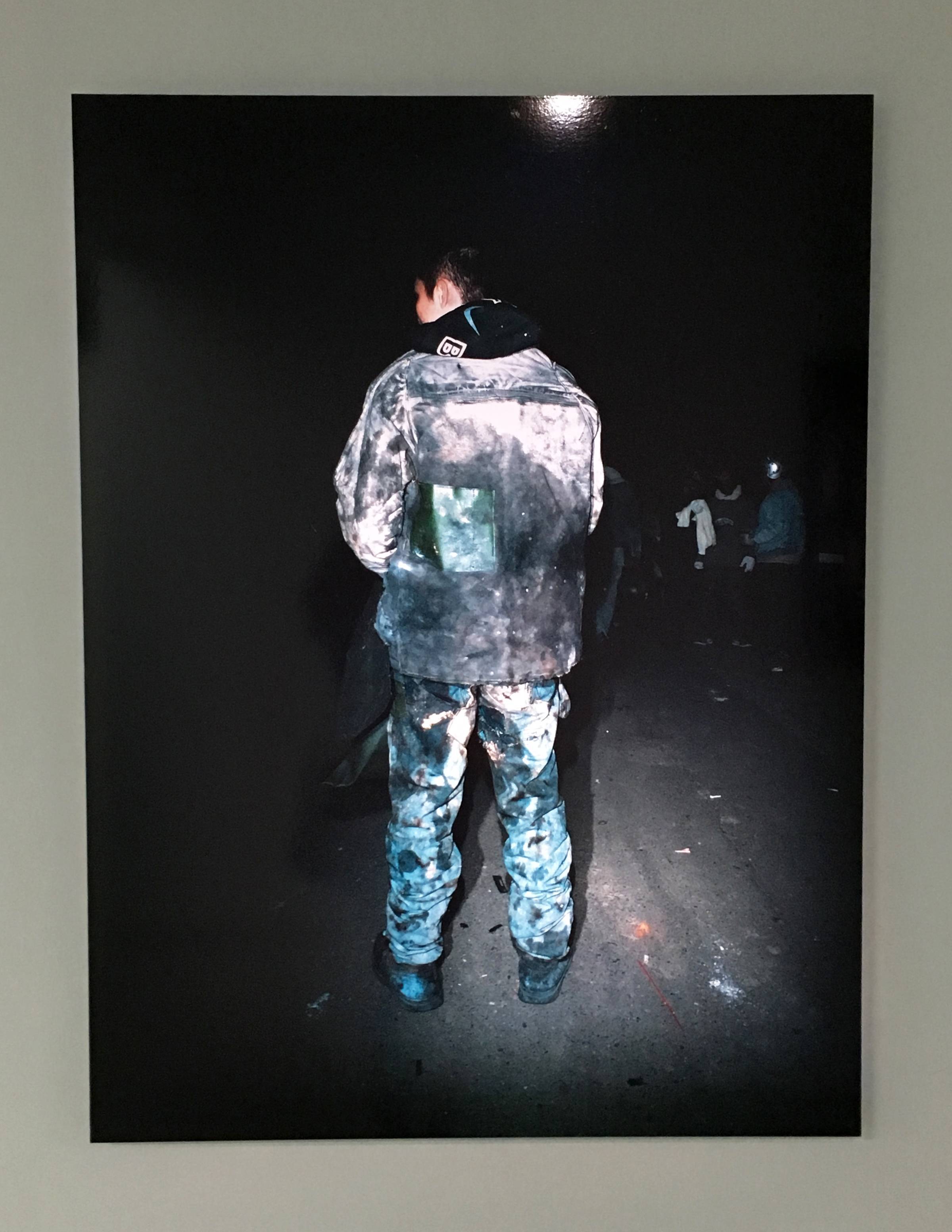 陳伯義，《食砲人 - I》，75 x 100 cm，雷射輸出彩色銀鹽相紙，1/8，2012。