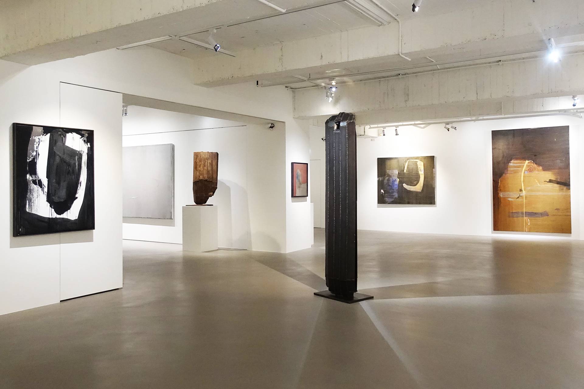 非畫廊2019林鴻文作品展《然之後》展覽現場。