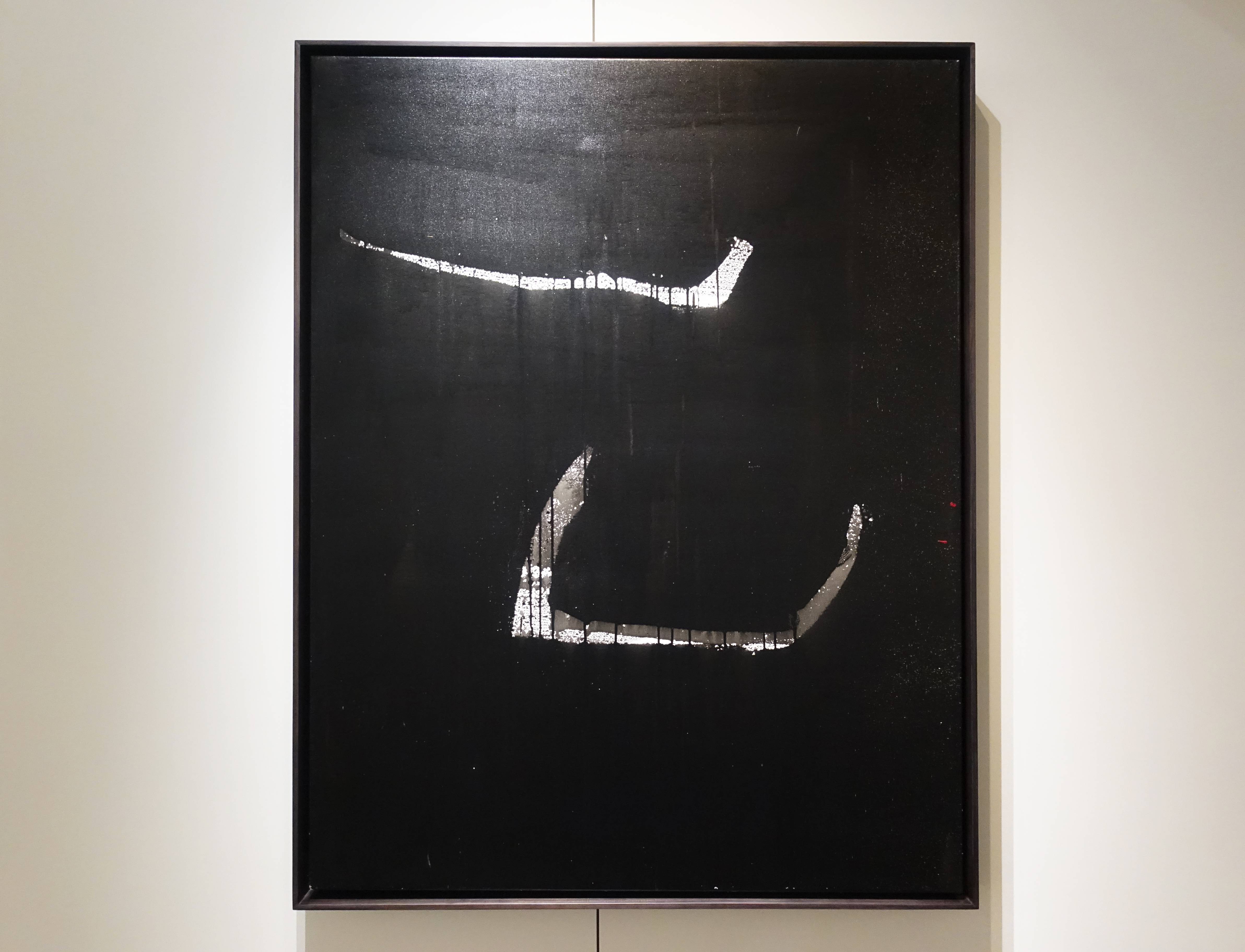 林鴻文，《一些於》，91 x 117cm，壓克力顏料、畫布，2017。