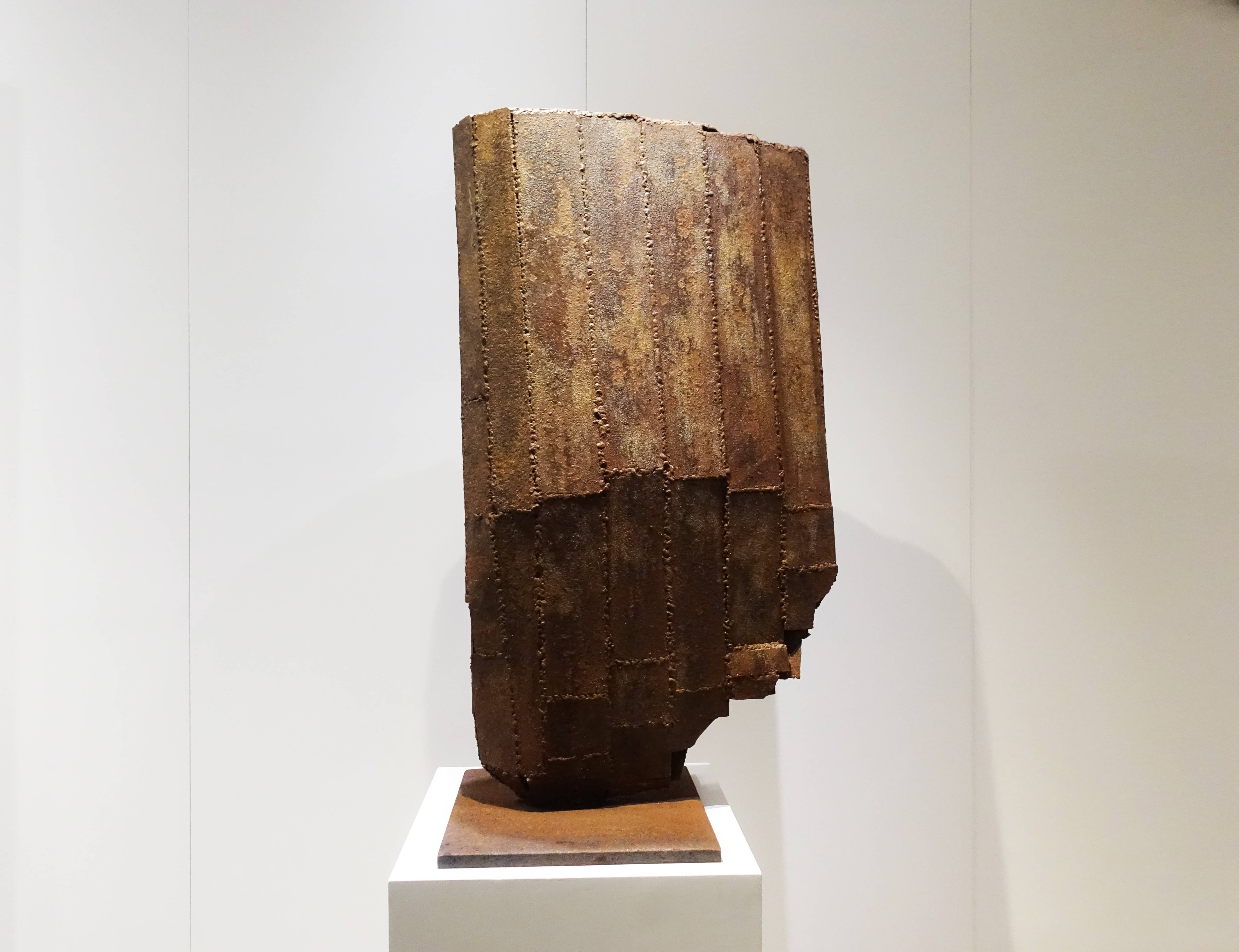  林鴻文，《處似》，62 x 30 x 110 cm，焊鐵，2018。