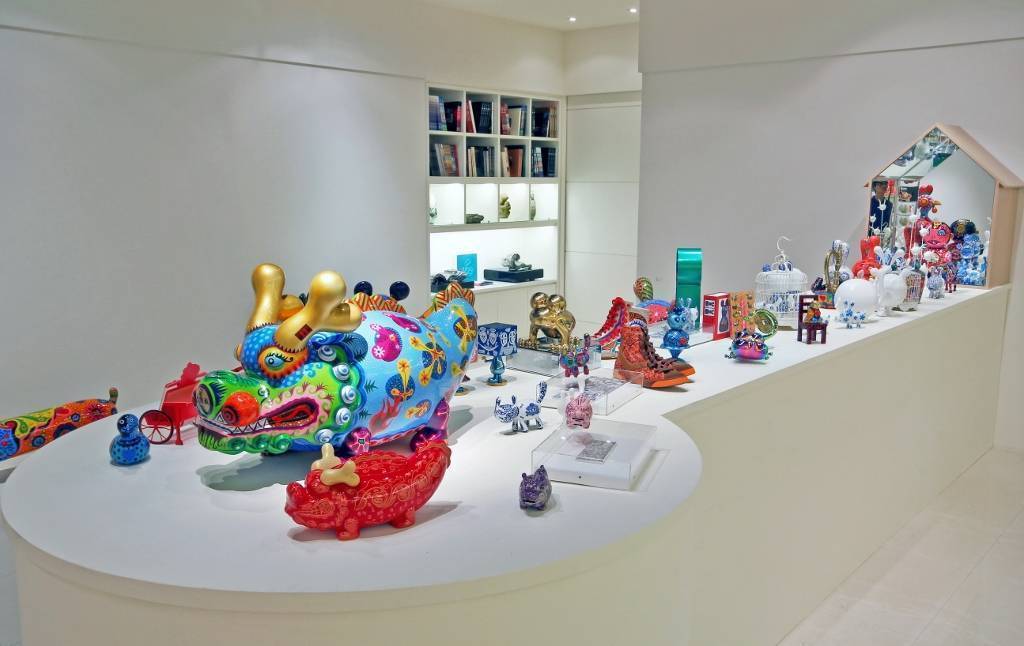 文創作品群組，熱鬧繽紛。