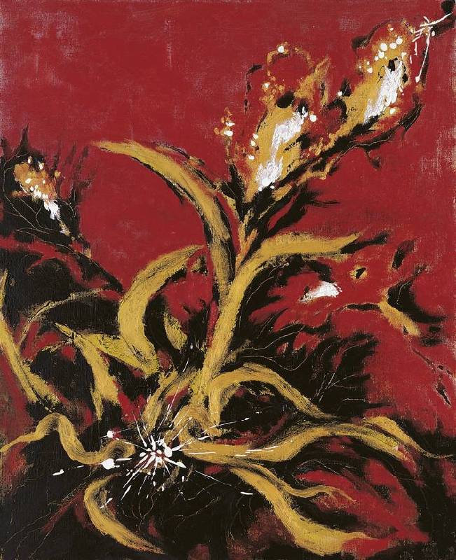 成熟, 油彩、畫布, 65x53cm (15F), 2004