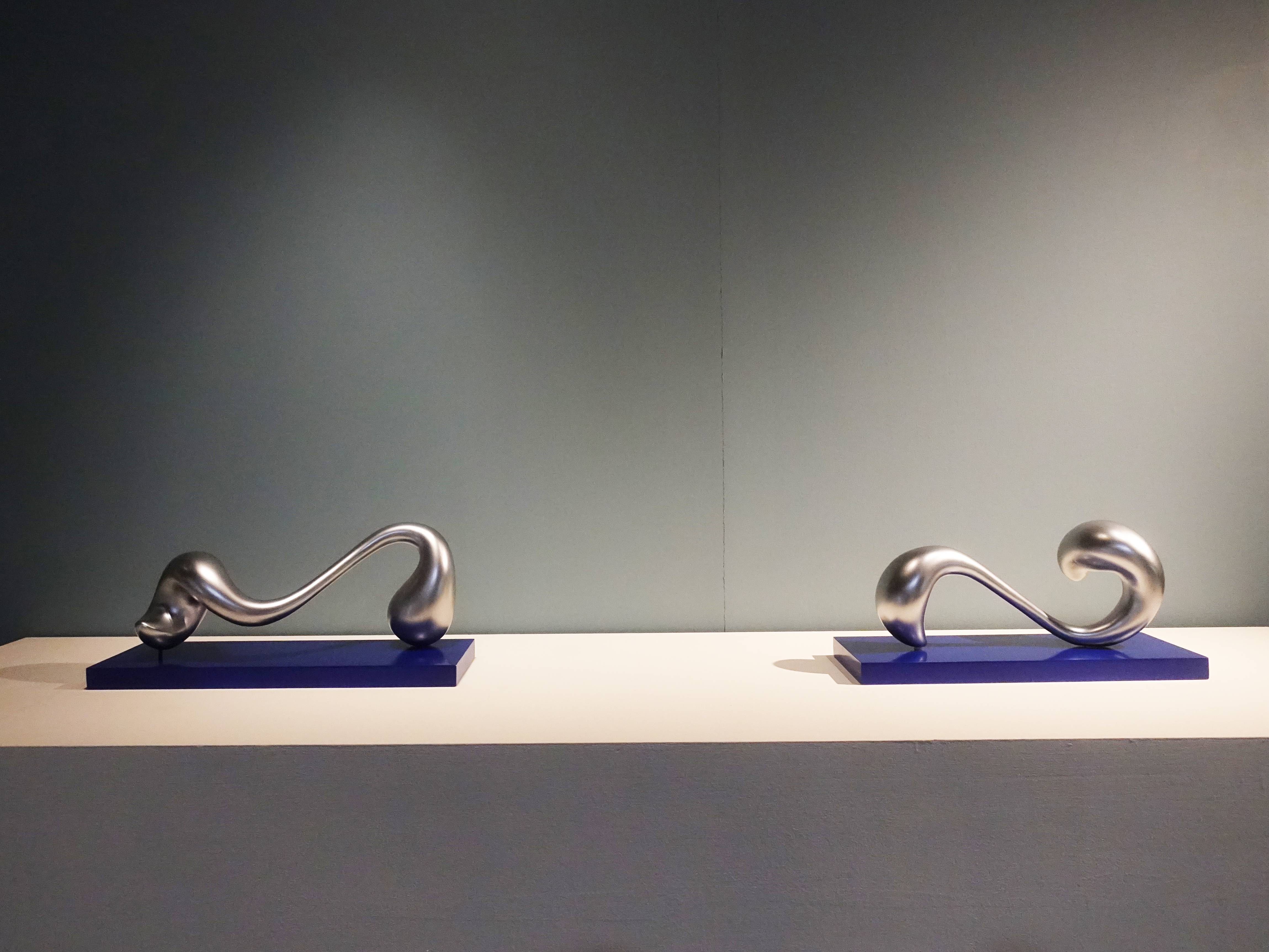 藝術家蒲浩明於人文遠雄博物館展出《波動》系列作品。