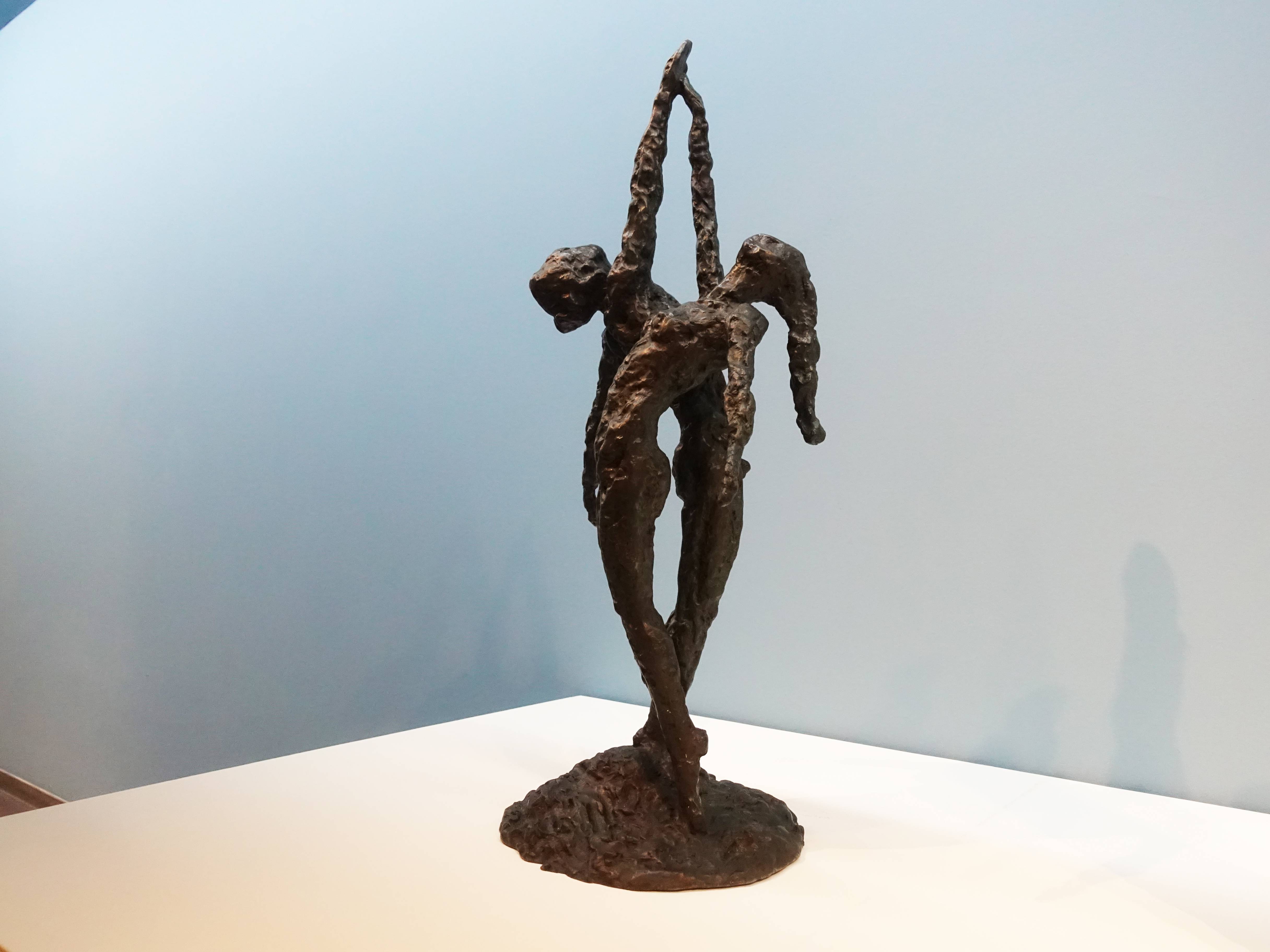 蒲浩明，《和樂》，81 X 42 X 4=30 cm，銅，1987。