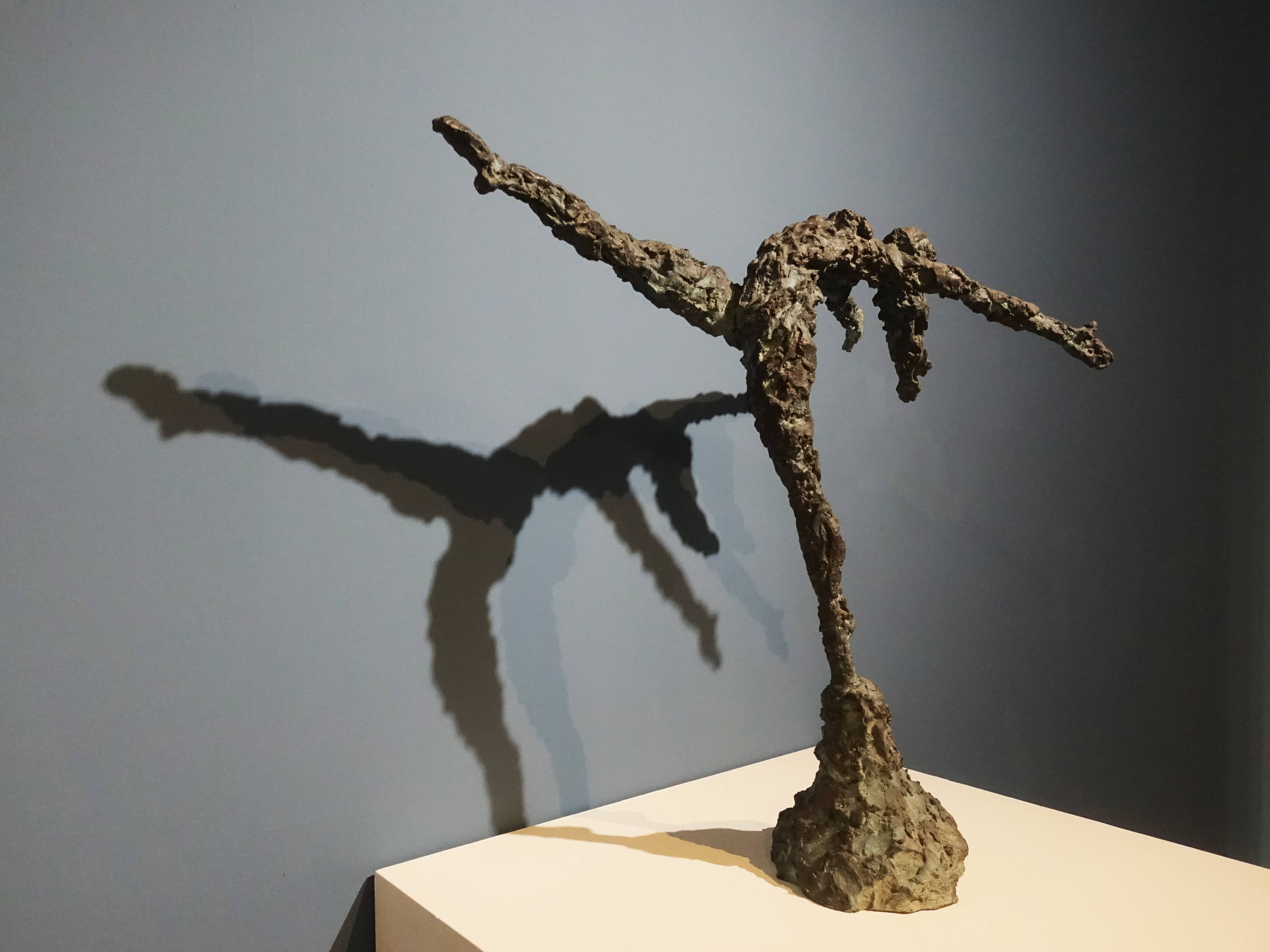 蒲浩明，《飛躍》，70 X 72 X 37 cm，銅，1988。
