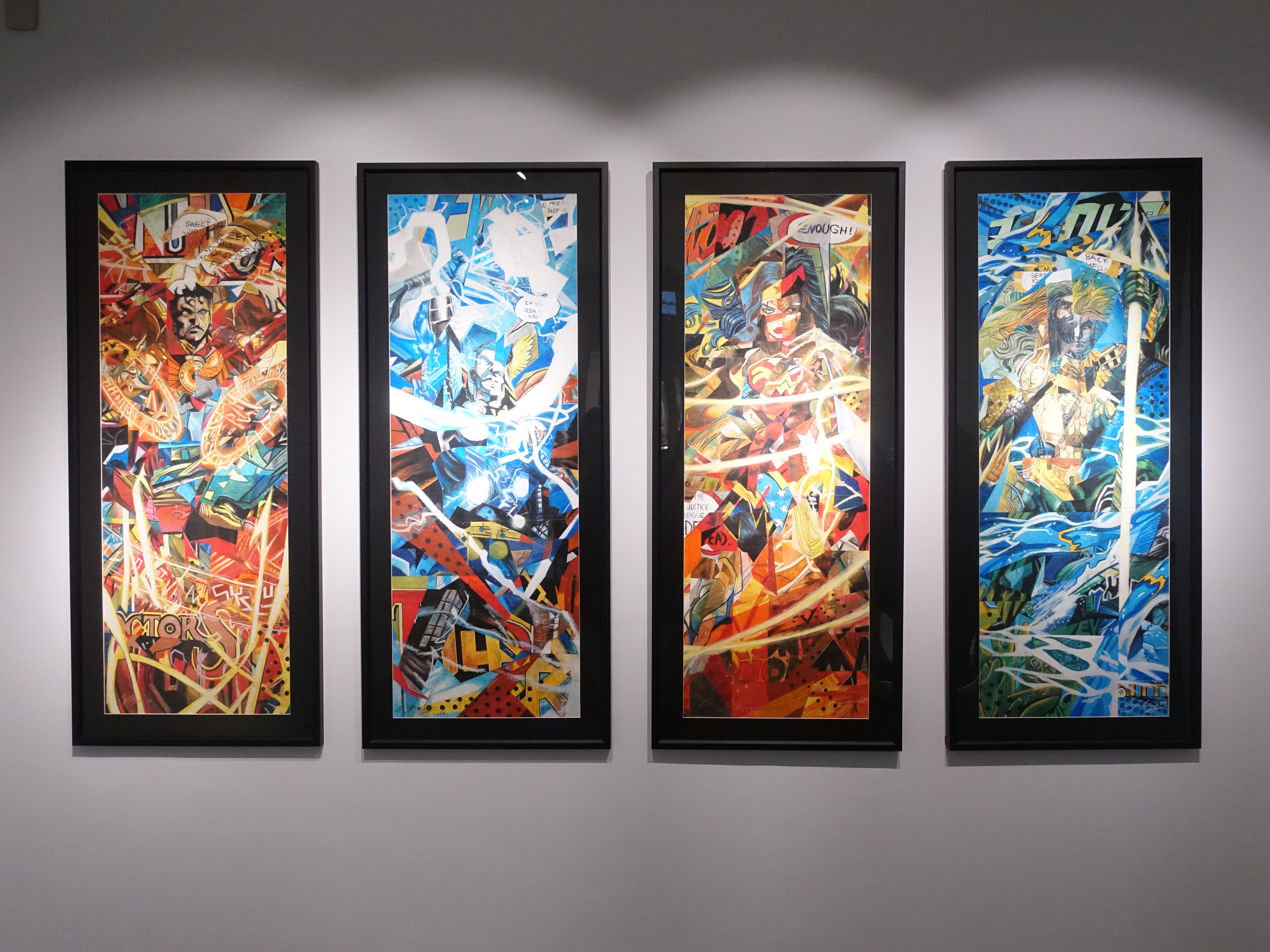雷相畫廊展出《混合宇宙- 離開616號地球 上篇》林俊良創作個展。