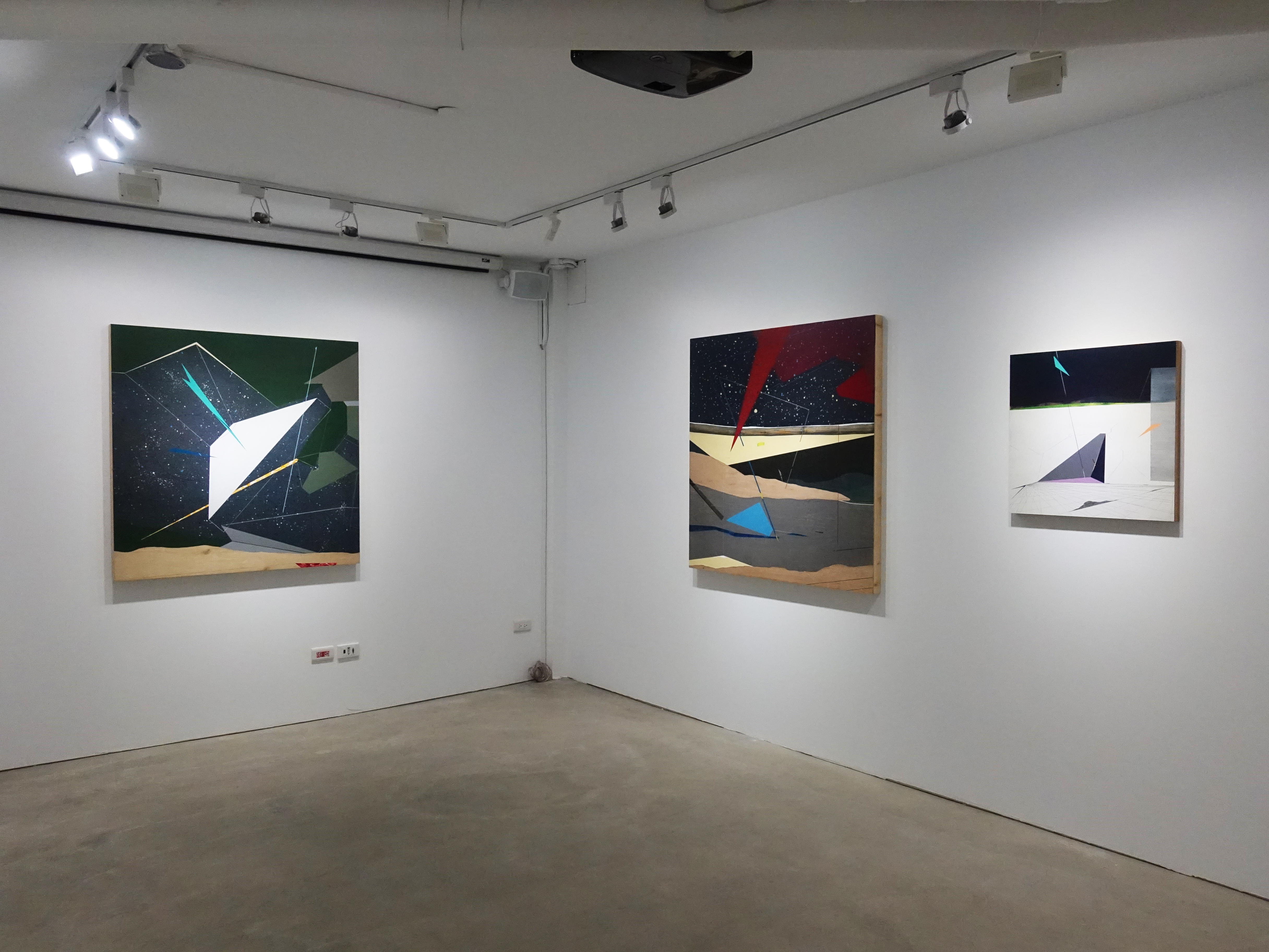 G.Gallery展出《m平方不等於》 張獻文創作個展。