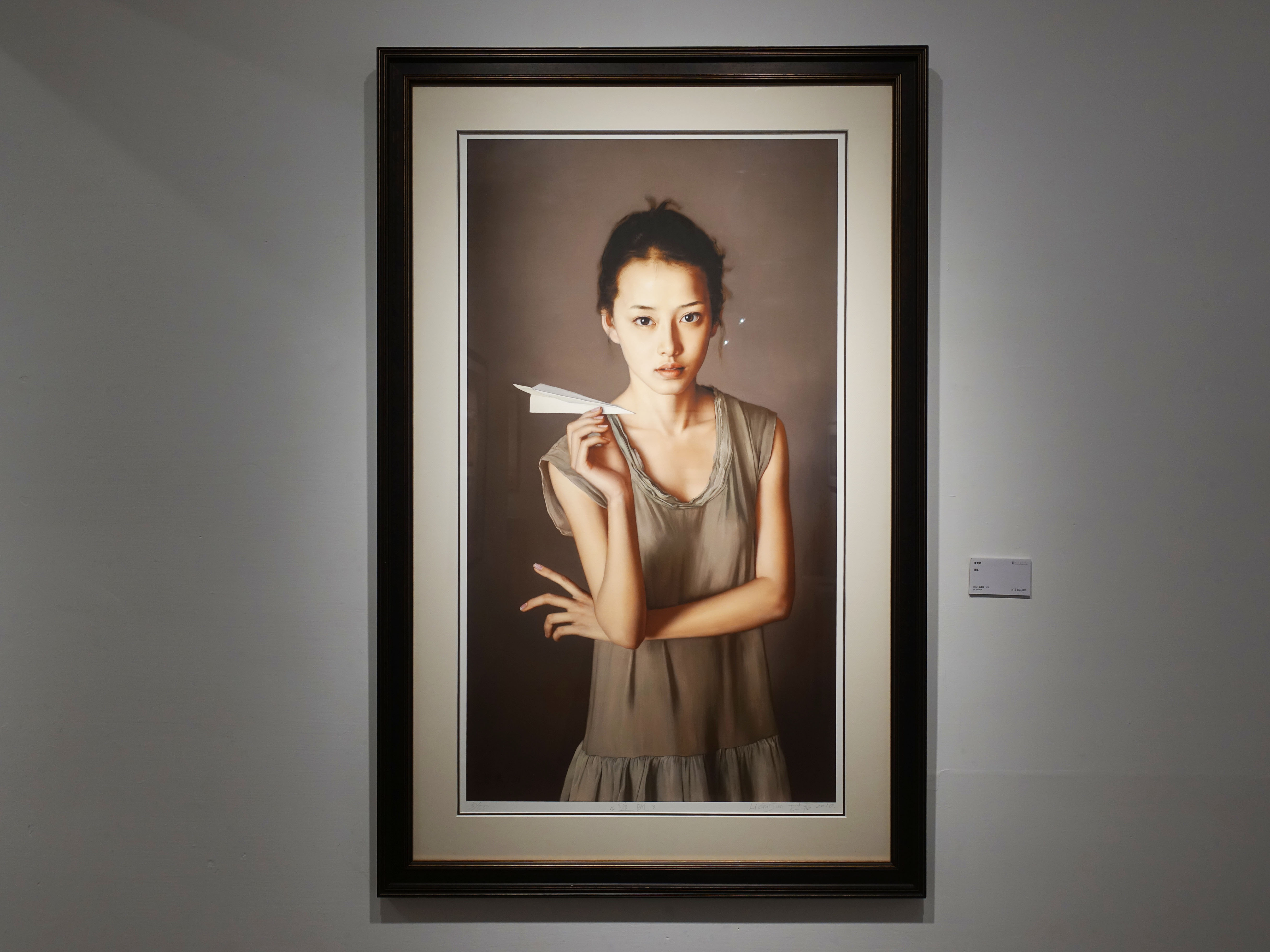 李貴君，《隨風》，99.5 x 56 cm，數位版22/80，2010。