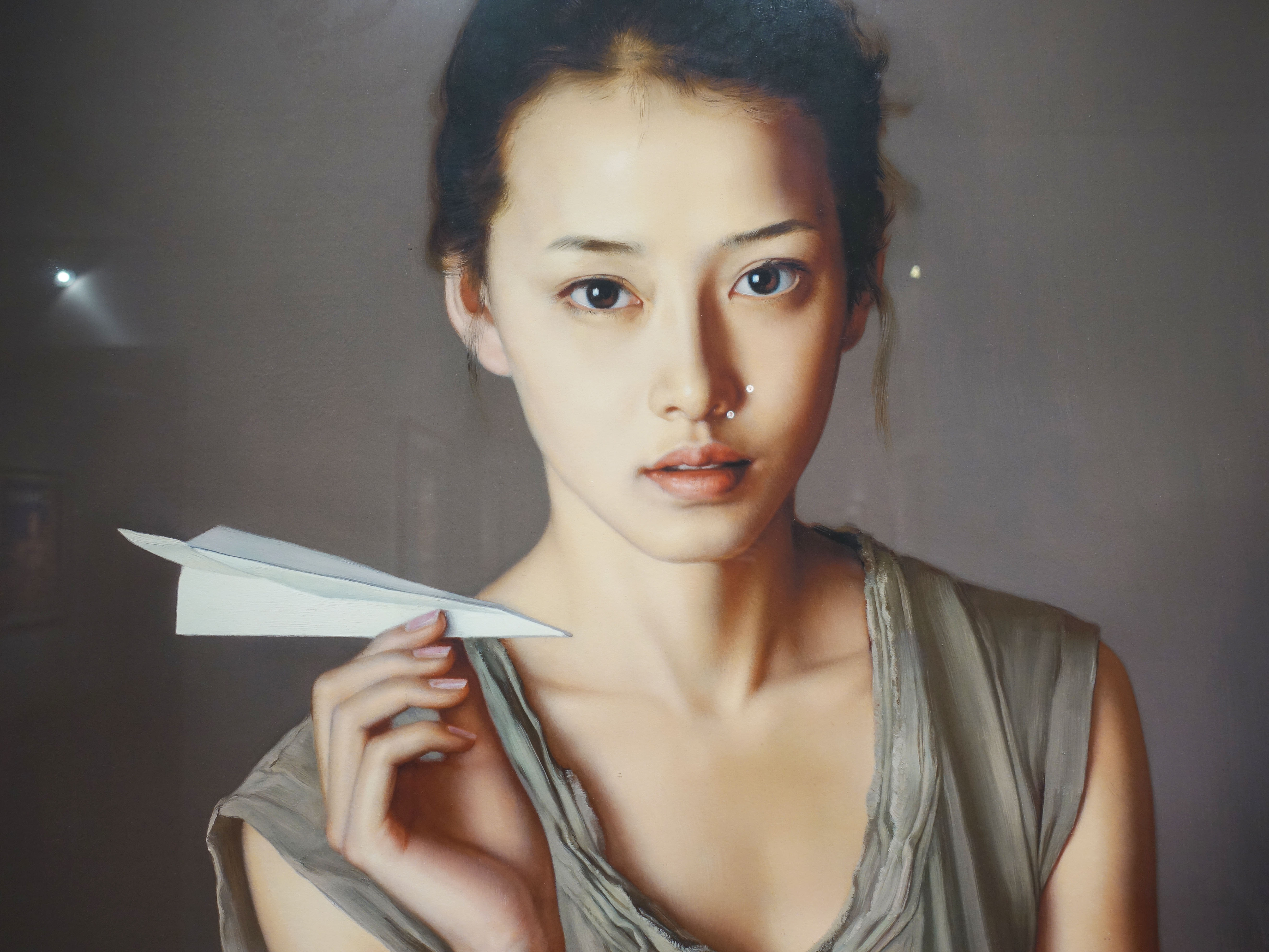 李貴君，《隨風》細節，99.5 x 56 cm，數位版22/80，2010。