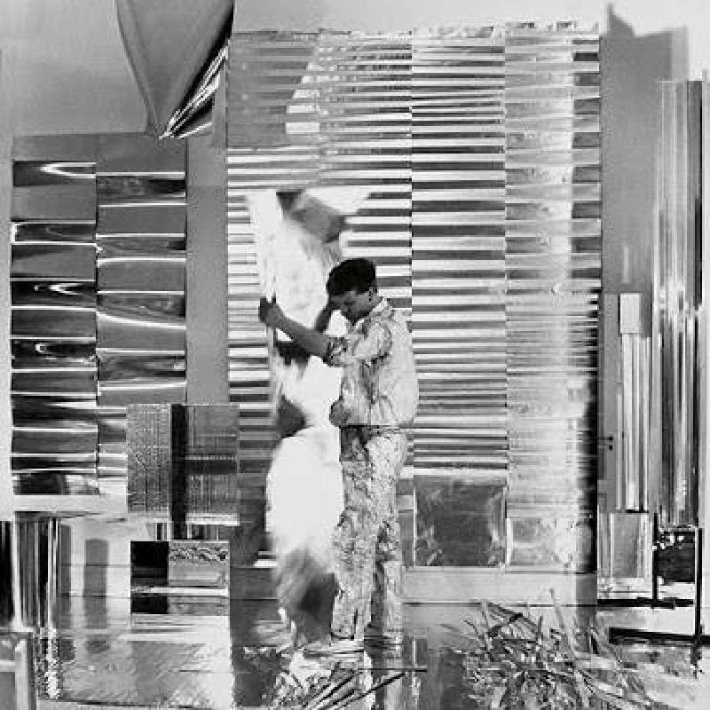 海因茲馬克於工作室內， 1959年。(圖片出處/artist-at-large)