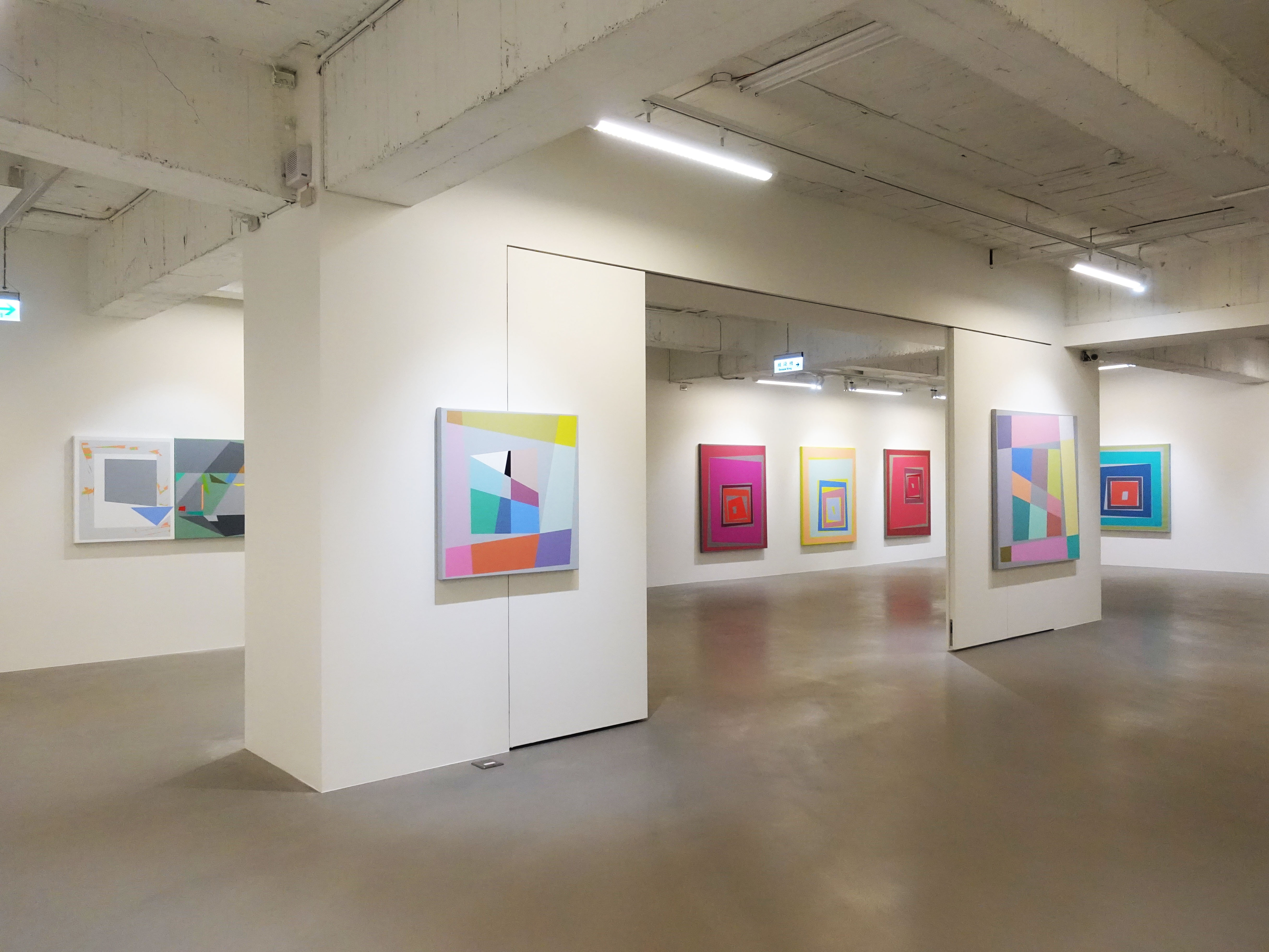 胡坤榮2019創作個展《我心・狂野》於非畫廊展覽空間。