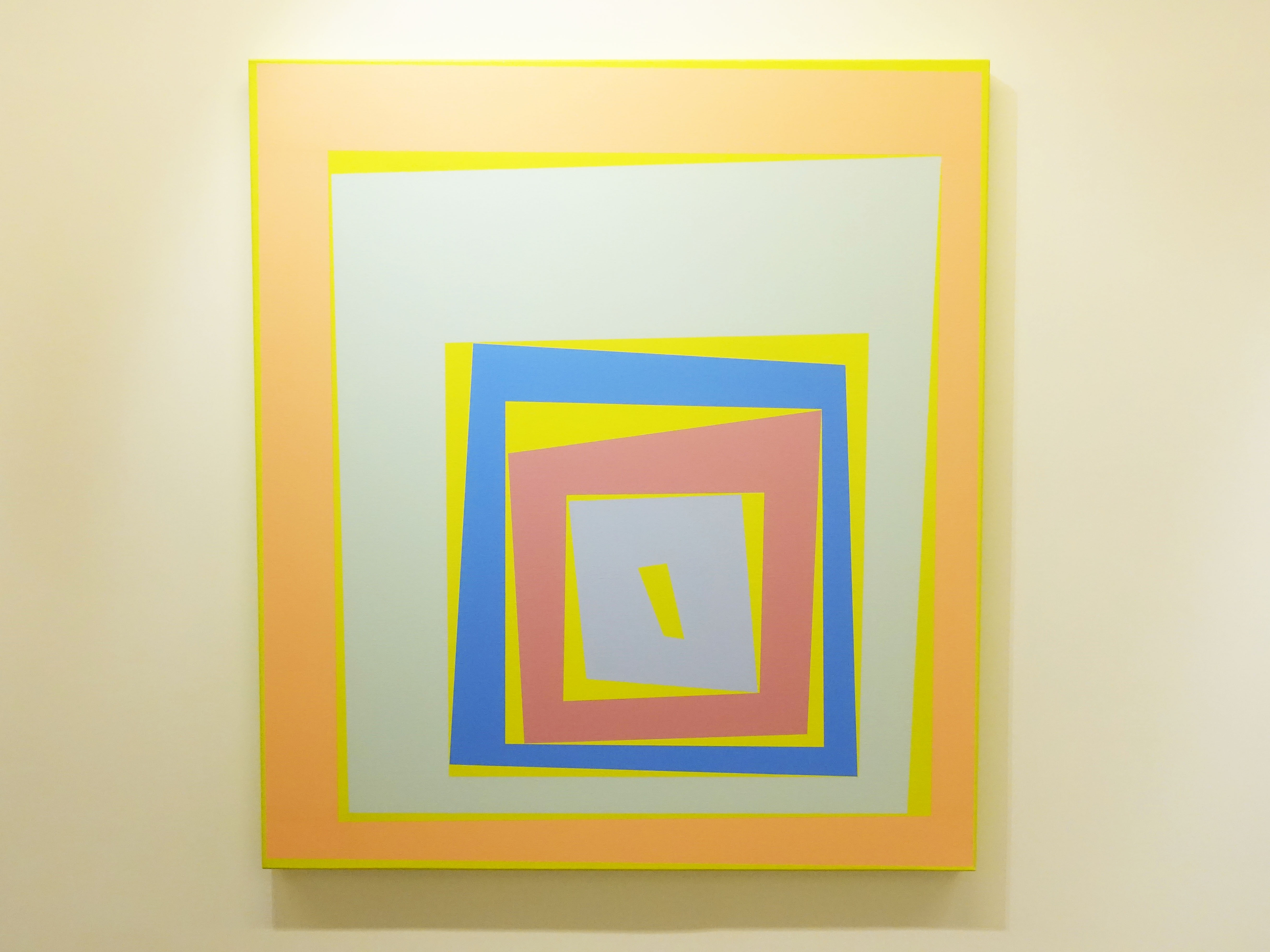 胡坤榮，《宮廷》，145 x 130 cm，壓克力顏料、畫布，2018。