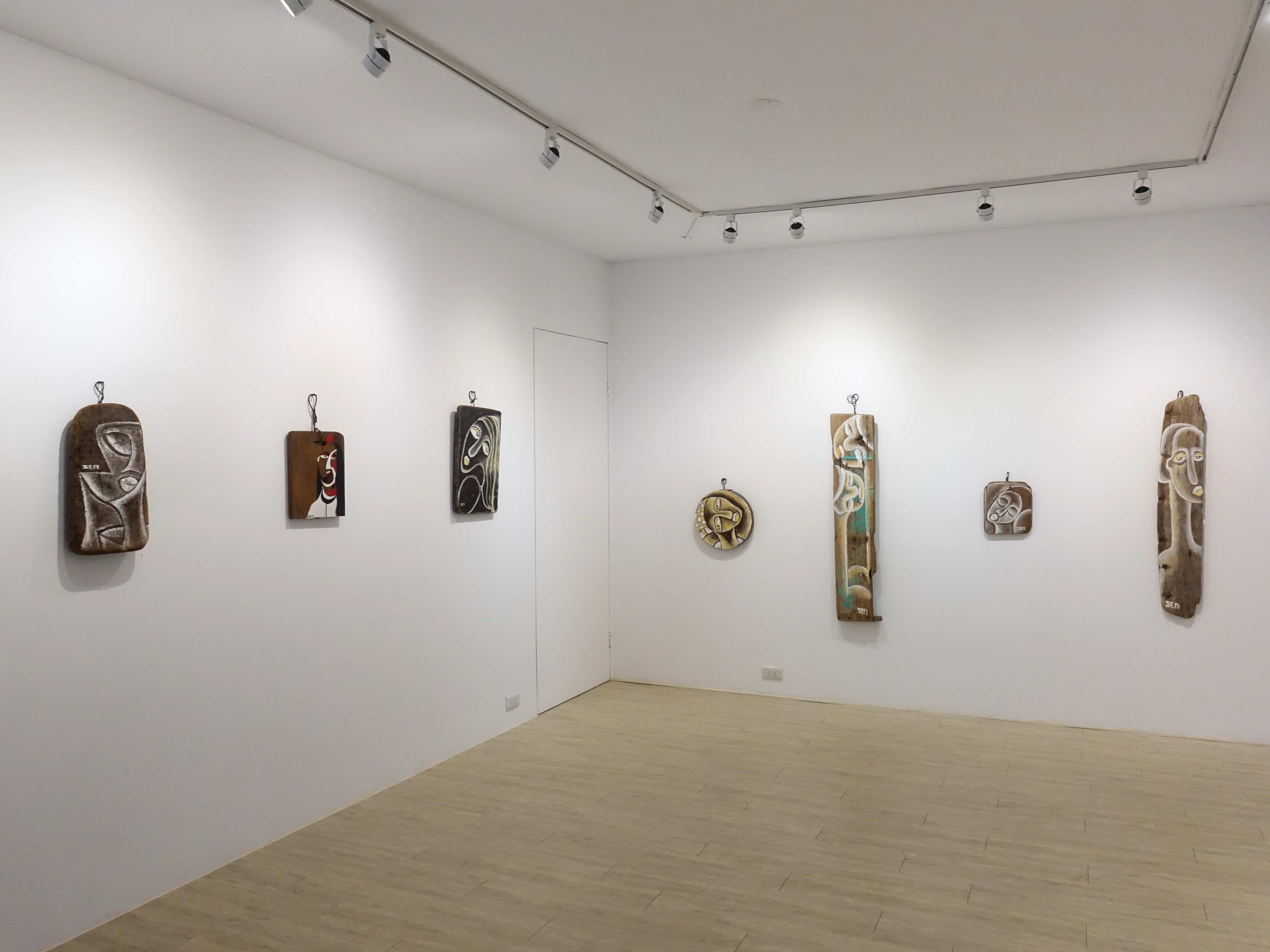藝術家楊樹森「漂」創作個展展覽空間。
