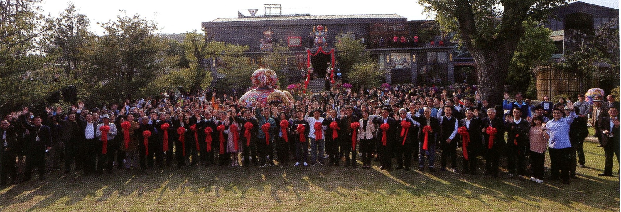 開幕當天現場冠蓋雲集