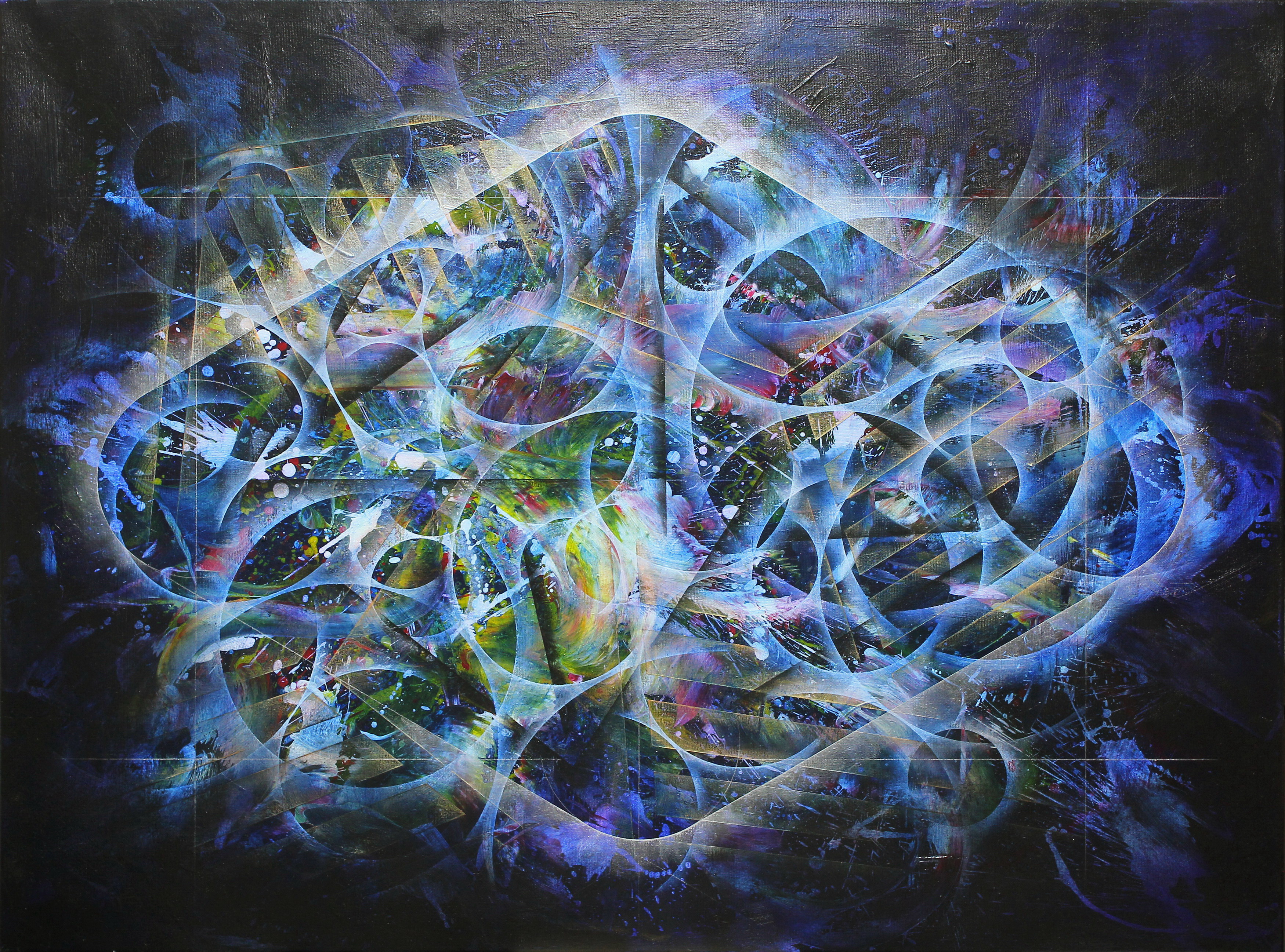 楊仁明 禮盒 2011 壓克力 油彩 130x97cm