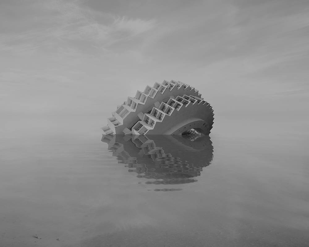 丹尼拉‧特卡辰科, 淹沒#1, 96 x 120 cm