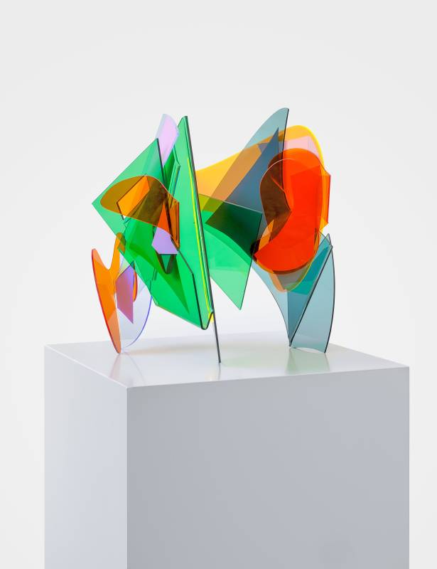 Troc-04, O.T. (S0221), 60x35x45cm, 2021, Acrylic glass