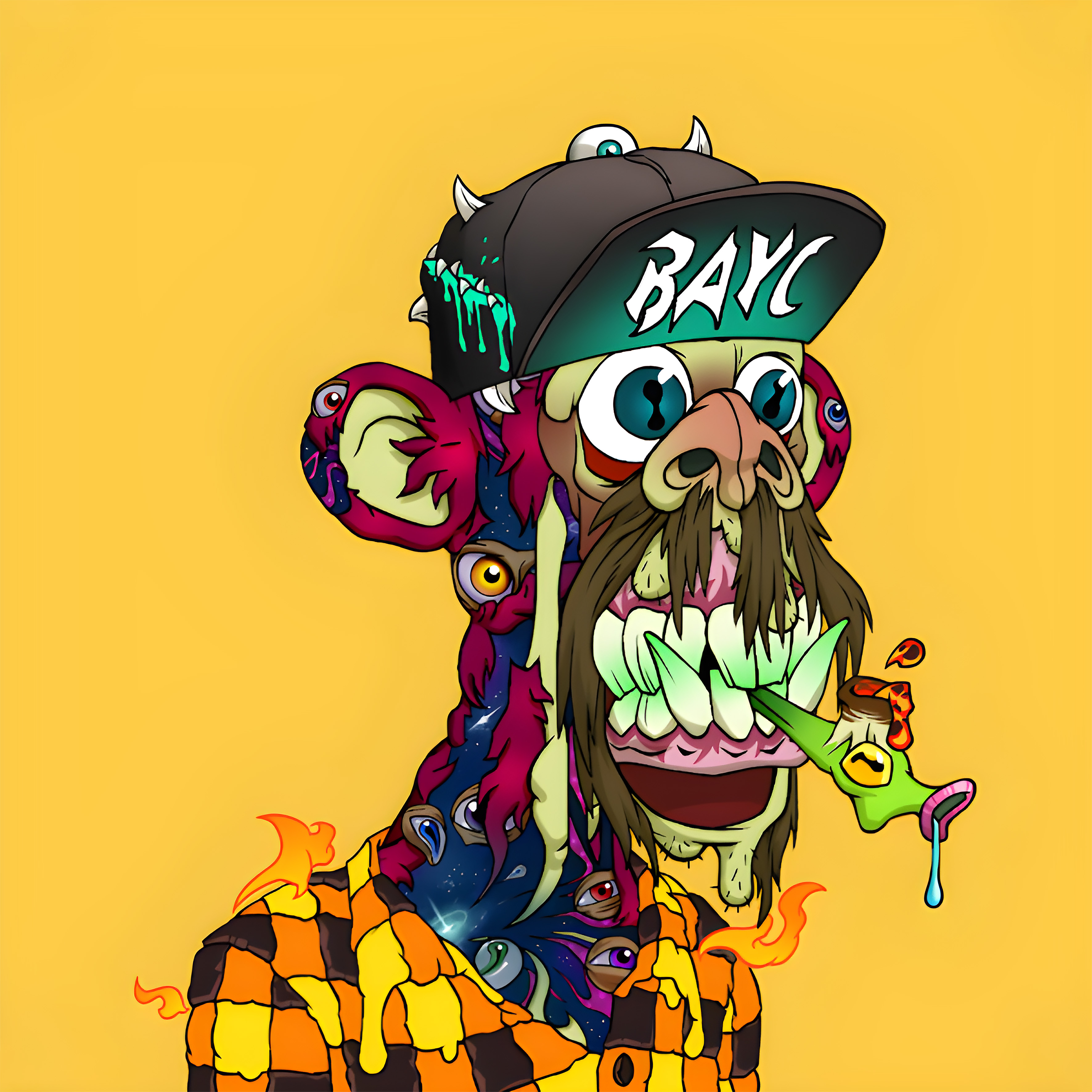 MAYC 宇宙眼棒球帽變異猴