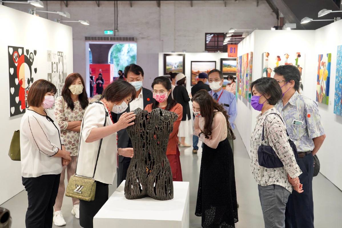 2022年台北新藝術博覽會預展將於4月9~17日，在松山文創園區2號、3號倉庫舉辦。