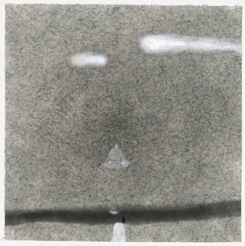 陳廷彰 Chen Ting Chang /是身如響Sounds of the body, 60x60 cm, 水墨紙本 Ink on Paper, 2022