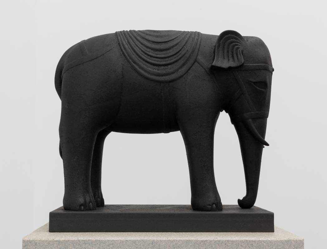 《大象研究》（Study of Elephant）, 2021。圖/藝術家提供