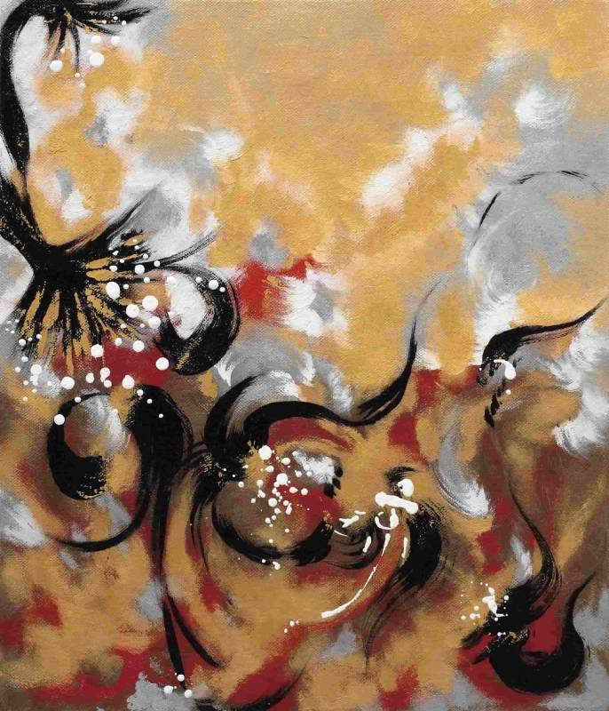 尊 Esteem, oil on canvas, 53X45.5cm (10F), 2005