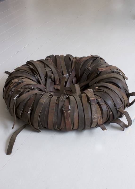 Nest,2017_2018,65cm diameter,Leather straps