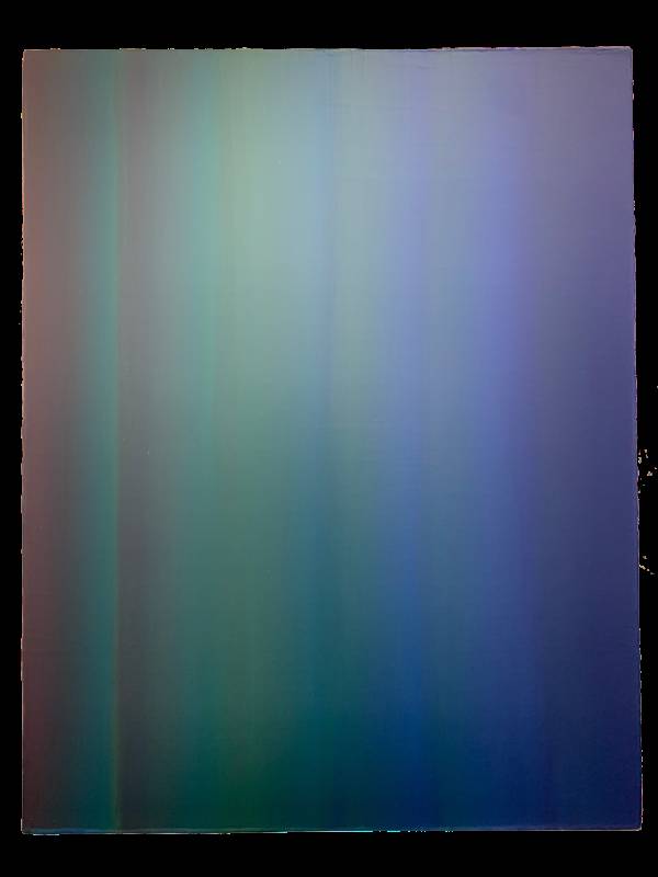 江東諭，《彩虹表面》，壓克力彩、畫布，116.5X91cm，2022