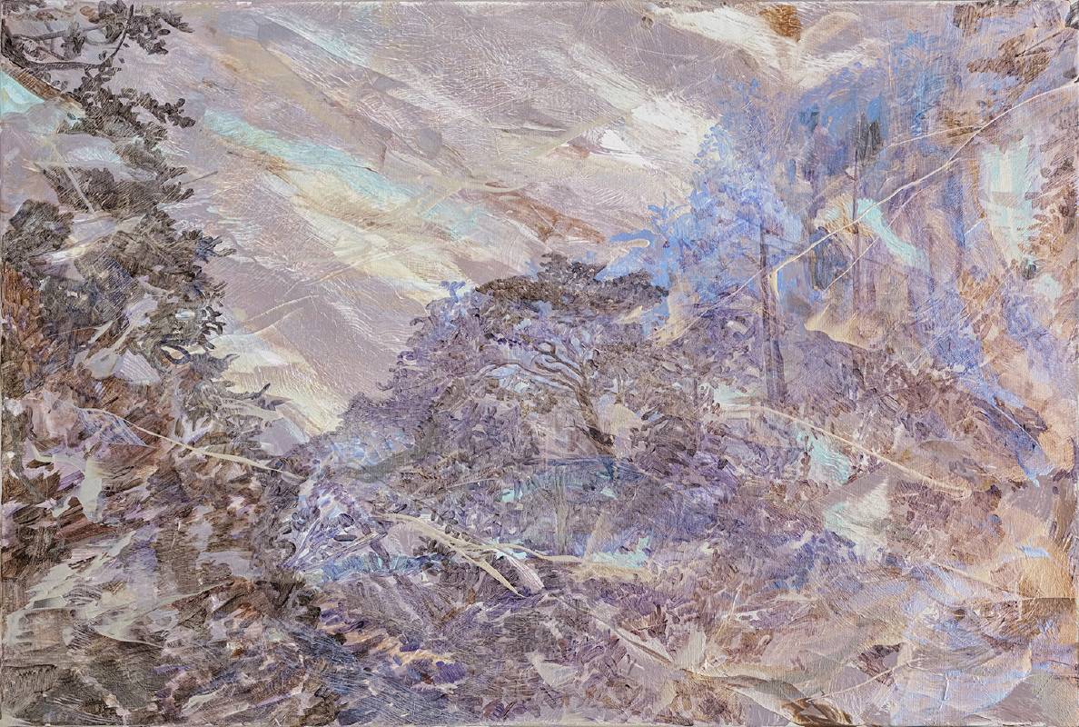 許聖泓 Sheng-Hung SHIU | 森林 36 Forest #36 | 壓克力、畫布 Acrylic on canvas | 70×100 cm | 2019