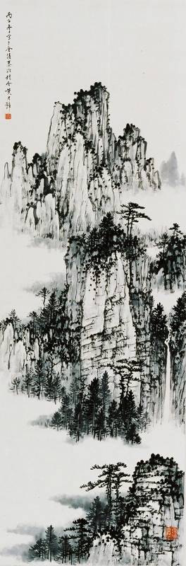 黃君璧（1898－1991）金陵勝景