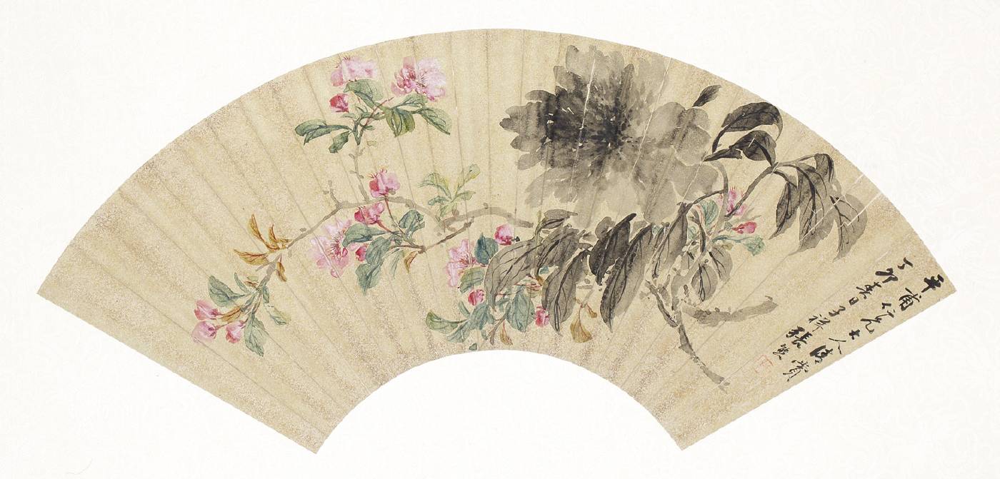 張熊（1803－1886）寫意花卉