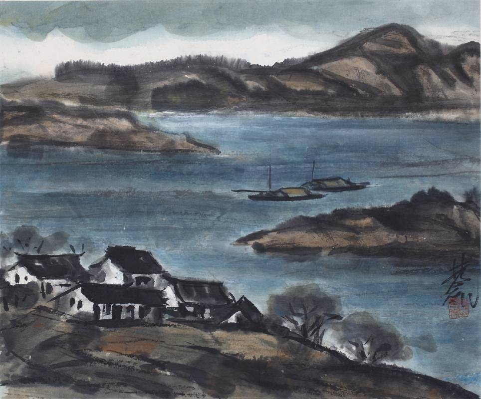 L3004 林風眠（1900－1991）；風景